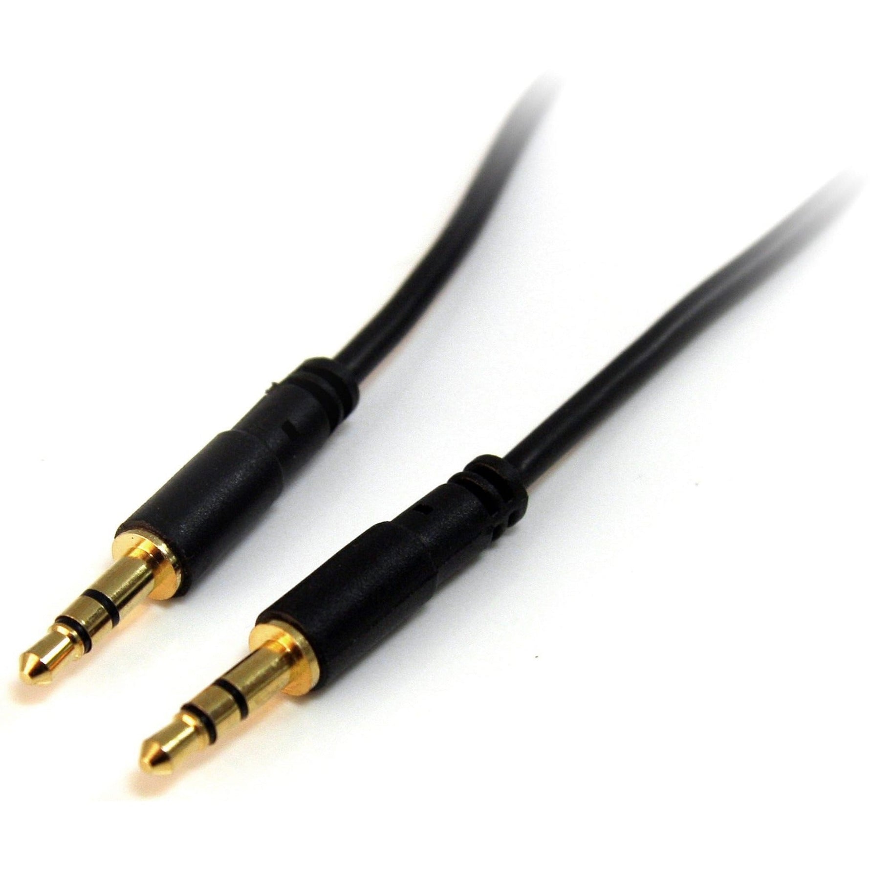 StarTech.com 6 ft Slim 3.5mm Stereo Audio Cable - M/M - Soundz Store AUSTRALIA