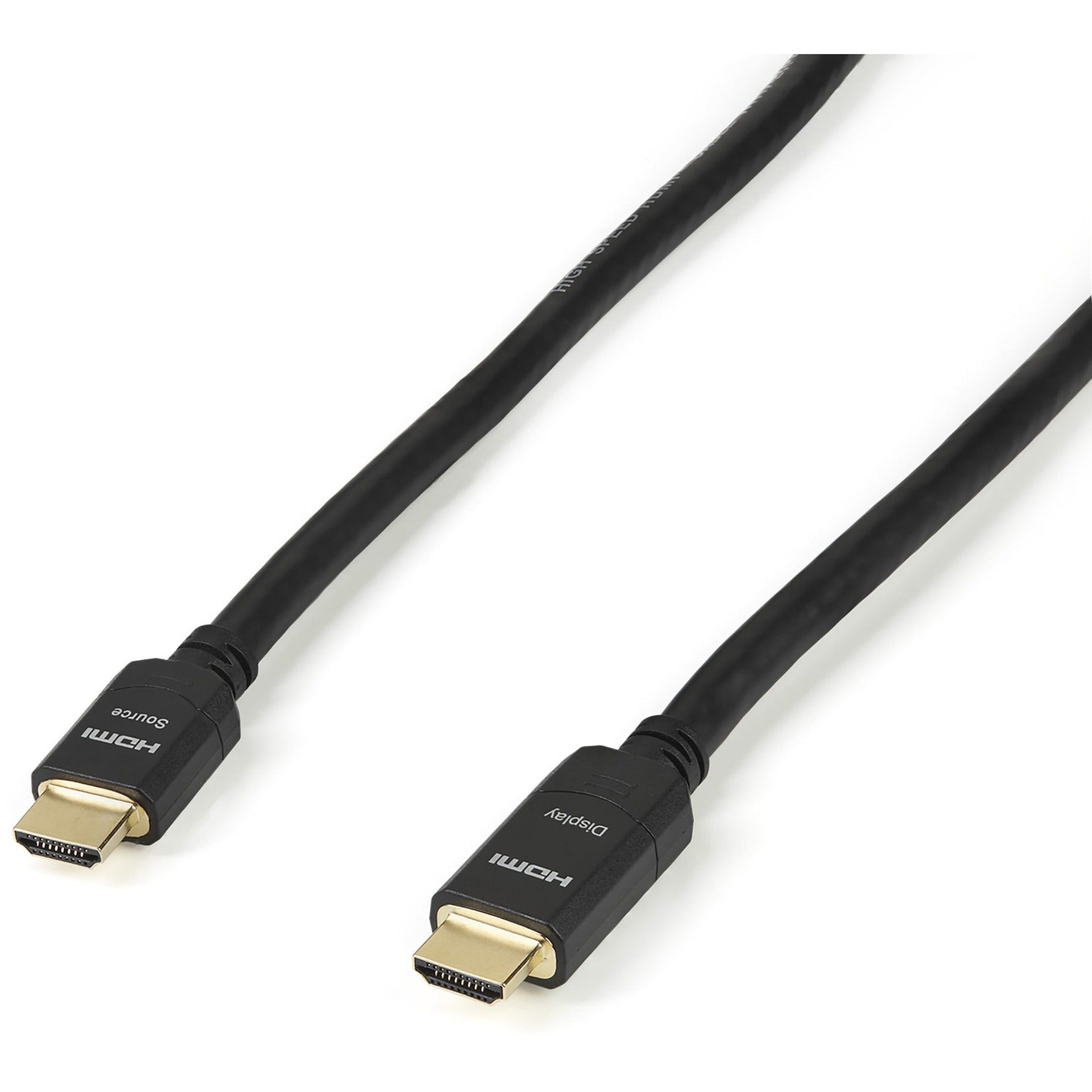 StarTech.com 66ft (20m) Active HDMI Cable, 4K 30Hz UHD High Speed HDMI 1.4 Cable with Ethernet, CL2 Rated HDMI Cord for In-Wall Install - Soundz Store AUSTRALIA