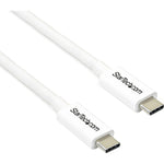 StarTech.com 6.6ft (2m) Thunderbolt 3 Cable, 20Gbps, 100W PD, 4K Video, Thunderbolt-Certified, Compatible w/ TB4/USB 3.2/DisplayPort - Soundz Store AUSTRALIA