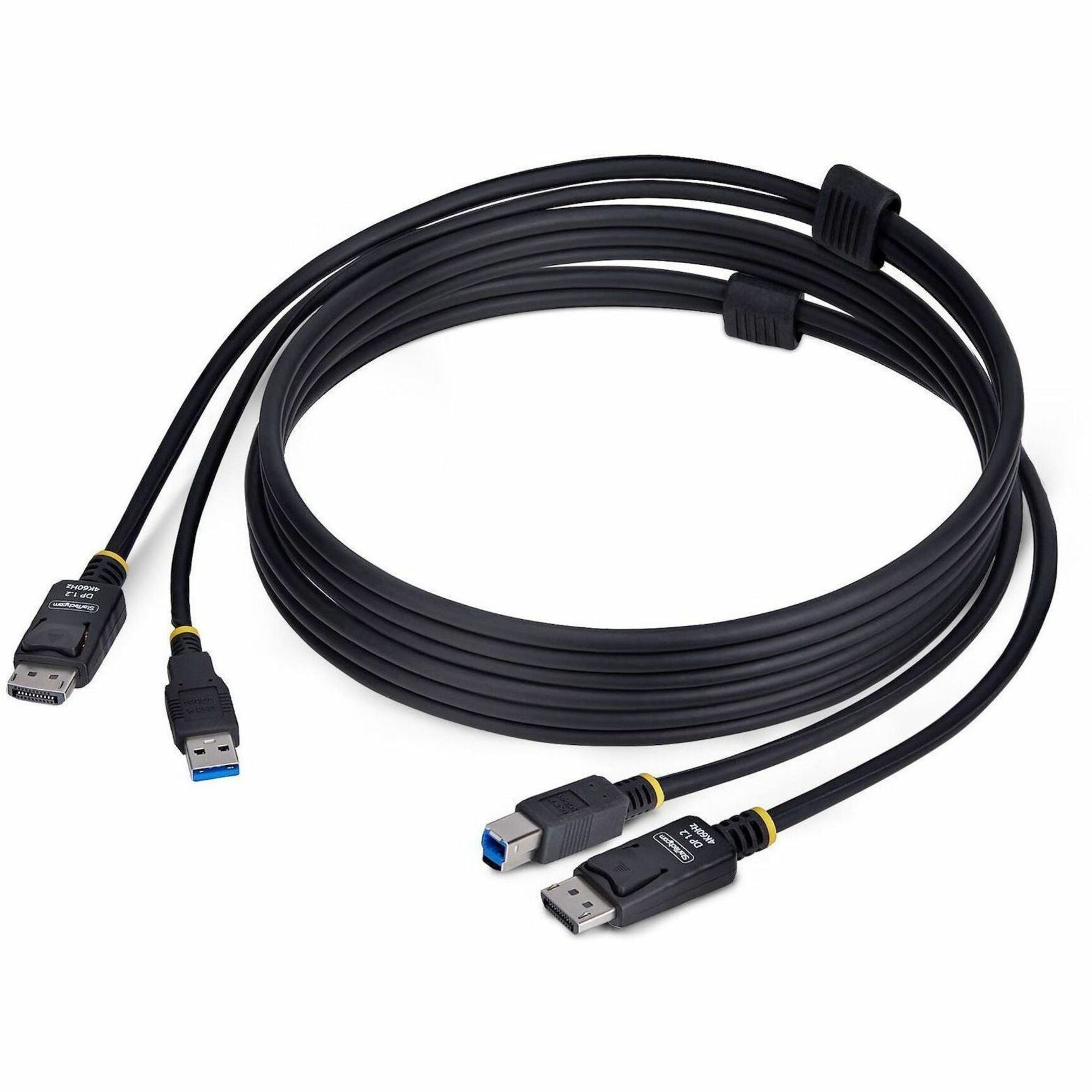 StarTech.com 6ft (1.8m) DisplayPort and USB 5Gbps KVM Cable, 4K 60Hz, Universally Compatible DP 1.2/USB 3.0 Combo Cable for KVM Switches - Soundz Store AUSTRALIA