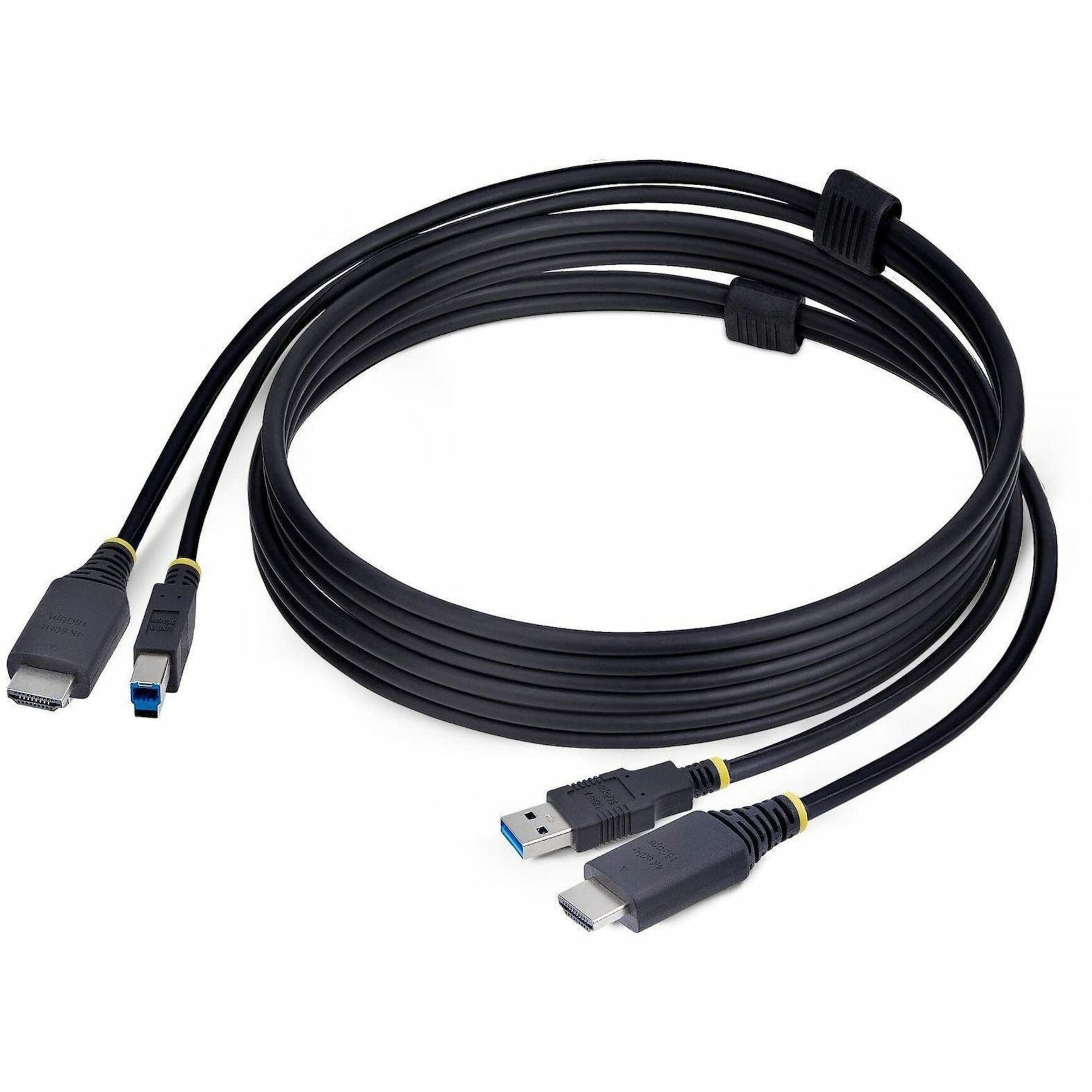 StarTech.com 6ft (1.8m) HDMI and USB 5Gbps KVM Cable, Up to 4K 60Hz, HDMI 2.0 and USB Combo Cable for KVM Switch - Soundz Store AUSTRALIA