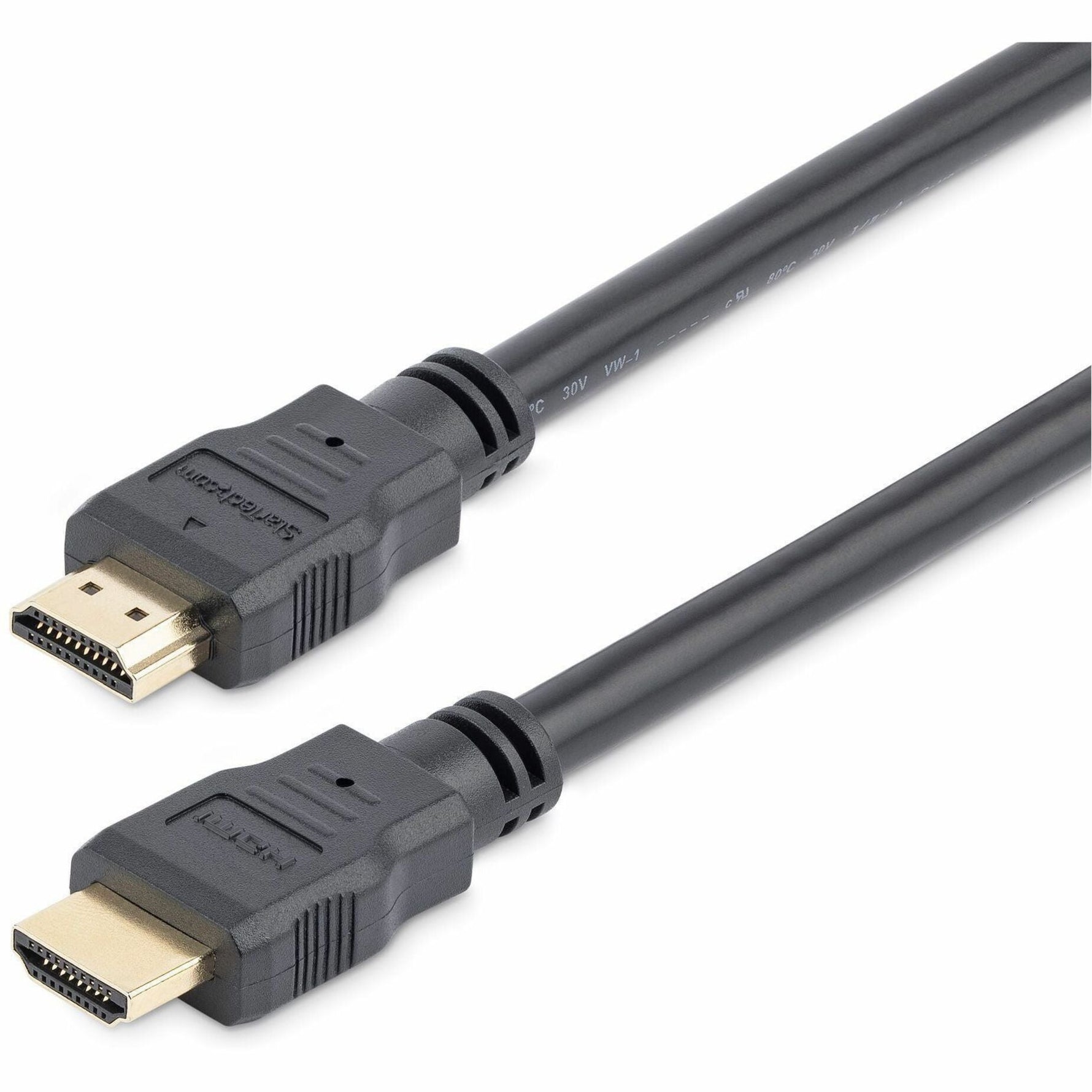 StarTech.com 6ft (2m) 4K High Speed HDMI Cable with Ethernet, 4K30Hz, HDMI 1.4 Monitor Cable, New version available HDMI2-CABLE-4K60-6F - Soundz Store AUSTRALIA