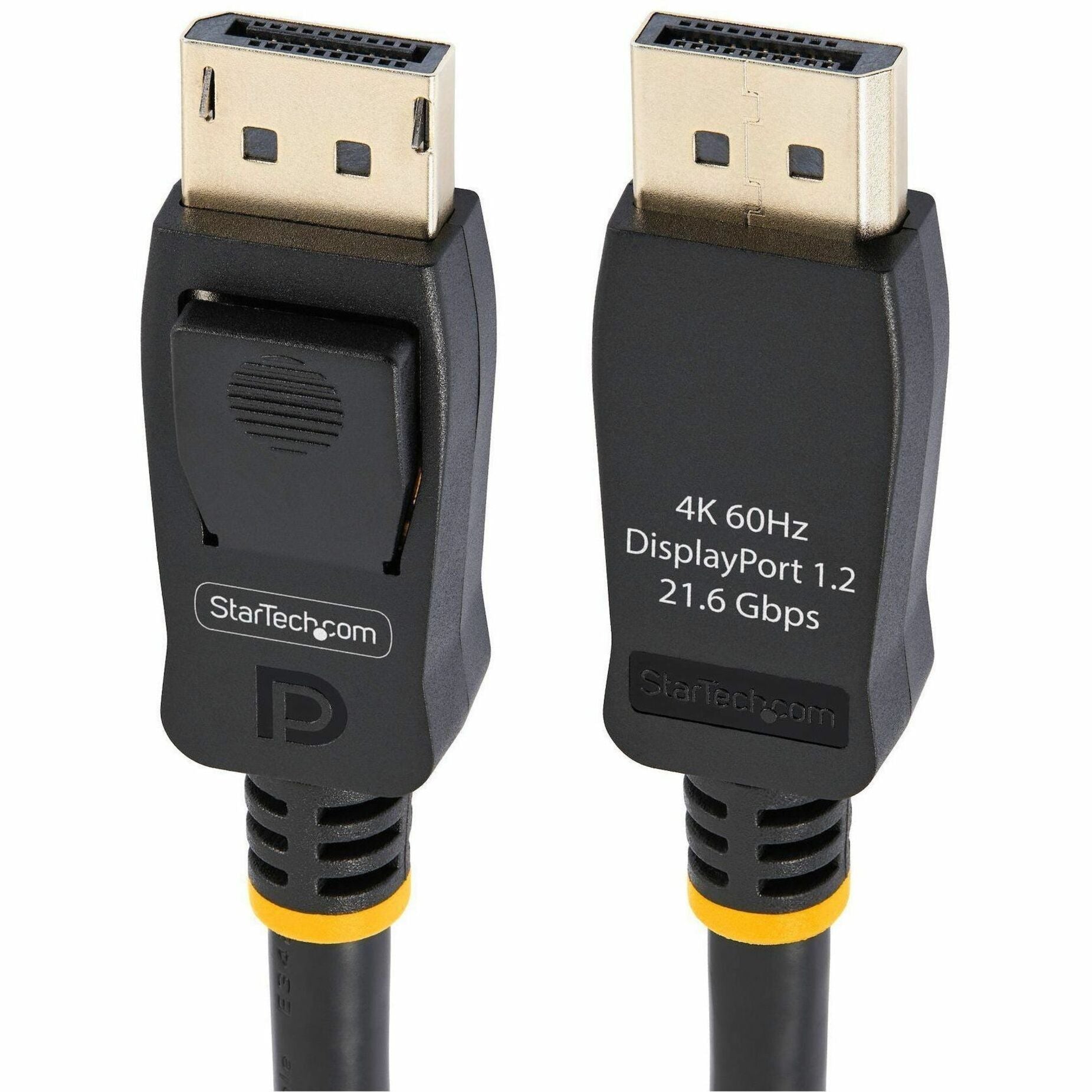 StarTech.com 6ft (2m) DisplayPort 1.2 Cable, 4K x 2K UHD VESA Certified DisplayPort Cable, DP Cable/Cord for Monitor, w/ Latches - Soundz Store AUSTRALIA