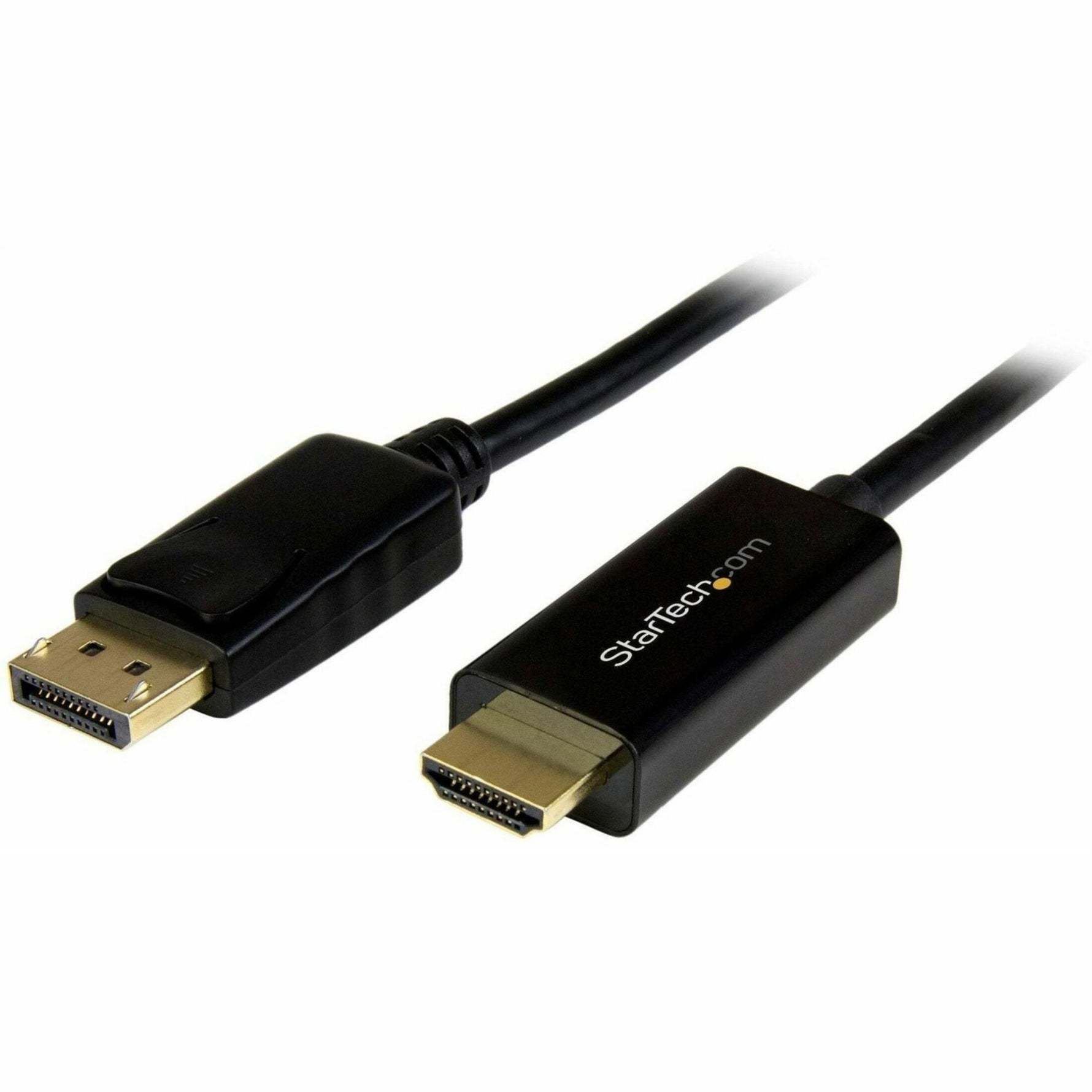 StarTech.com 6ft (2m) DisplayPort to HDMI Cable, 4K 30Hz Video, DP 1.2 to HDMI Adapter Cable Converter for HDMI Monitor/Display, Passive - Soundz Store AUSTRALIA