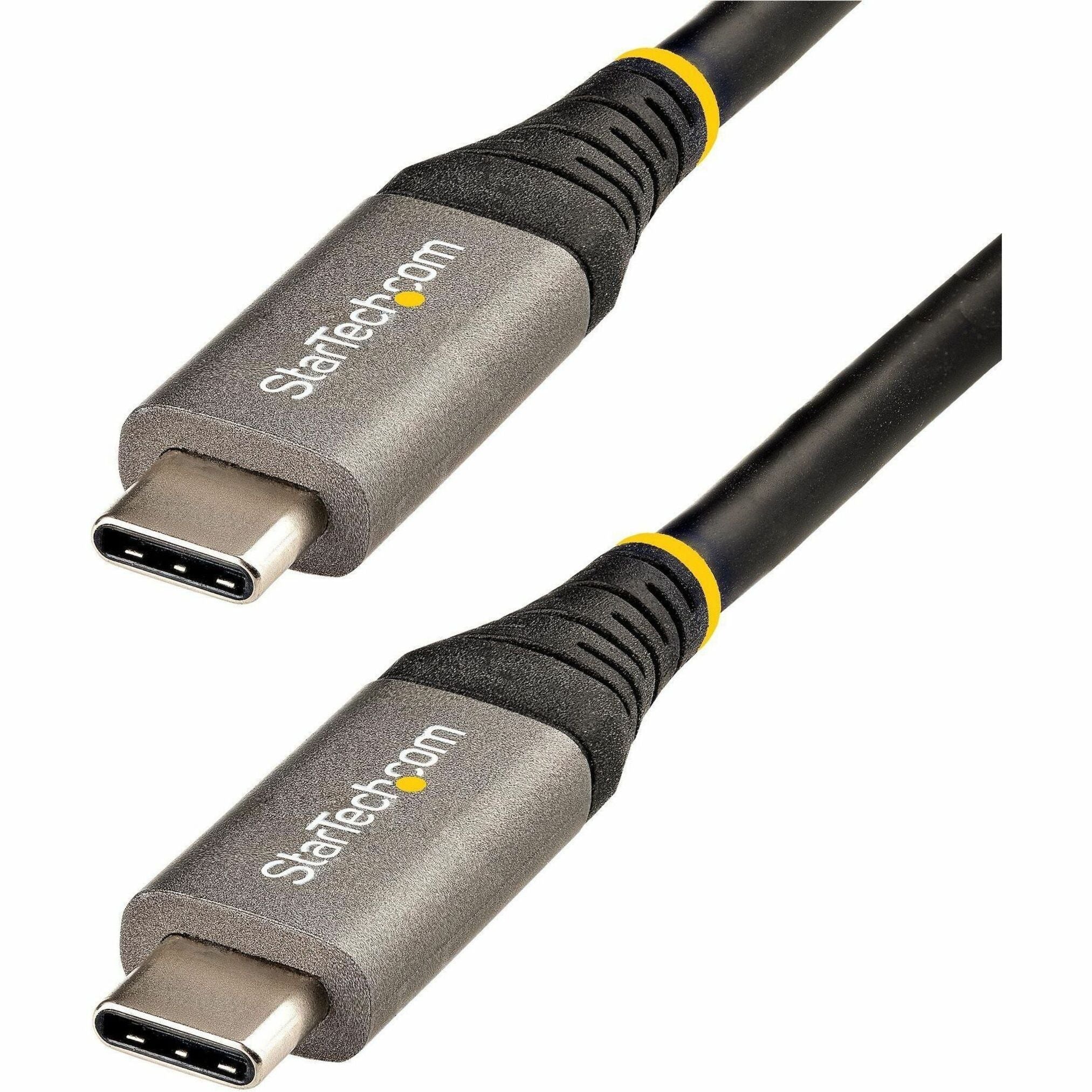 StarTech.com 6ft 2m USB C Cable, High Quality USB-C Cable, USB 3.0 (5Gbps) Type-C Cable, 5A/100W PD, DP Alt Mode, USB C Cord - Soundz Store AUSTRALIA