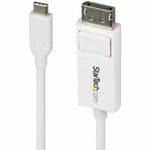 StarTech.com 6ft (2m) USB-C to DisplayPort 1.2 Cable, Bidirectional, 4K 60Hz White Video Adapter for Apple MacBook Pro / Air M1 M2 M3 M4 - Soundz Store AUSTRALIA