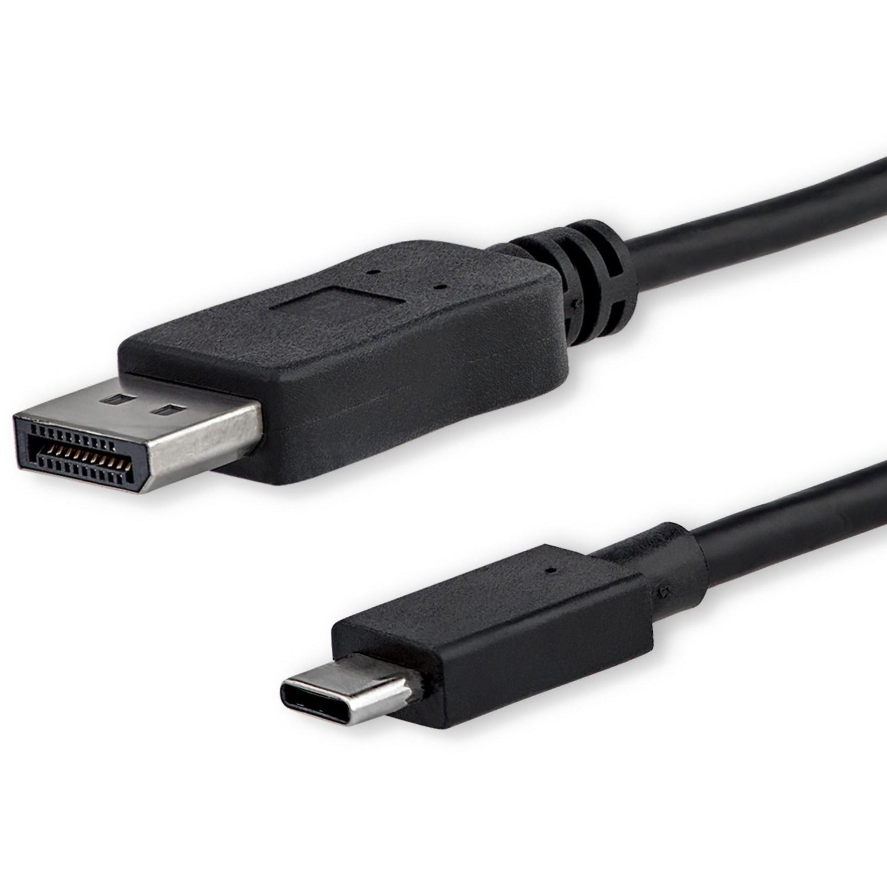 StarTech.com 6ft/1.8m USB C to DisplayPort 1.2 Cable 4K 60Hz - USB Type-C to DP Video Adapter Monitor Cable HBR2 - TB3 Compatible - Black - Soundz Store AUSTRALIA