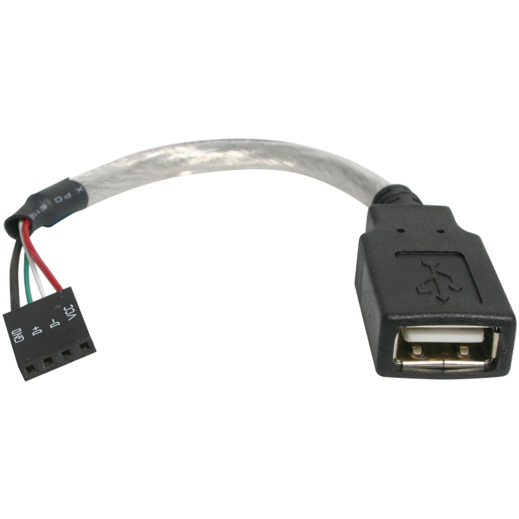 StarTech.com 6in USB 2.0 Cable - USB A to USB 4 Pin Header F/F USB A Female to Motherboard Header Adapter - USB cable - 4 pin USB Type A (F) - 4 pin MPC (F) - 15 cm - Soundz Store AUSTRALIA