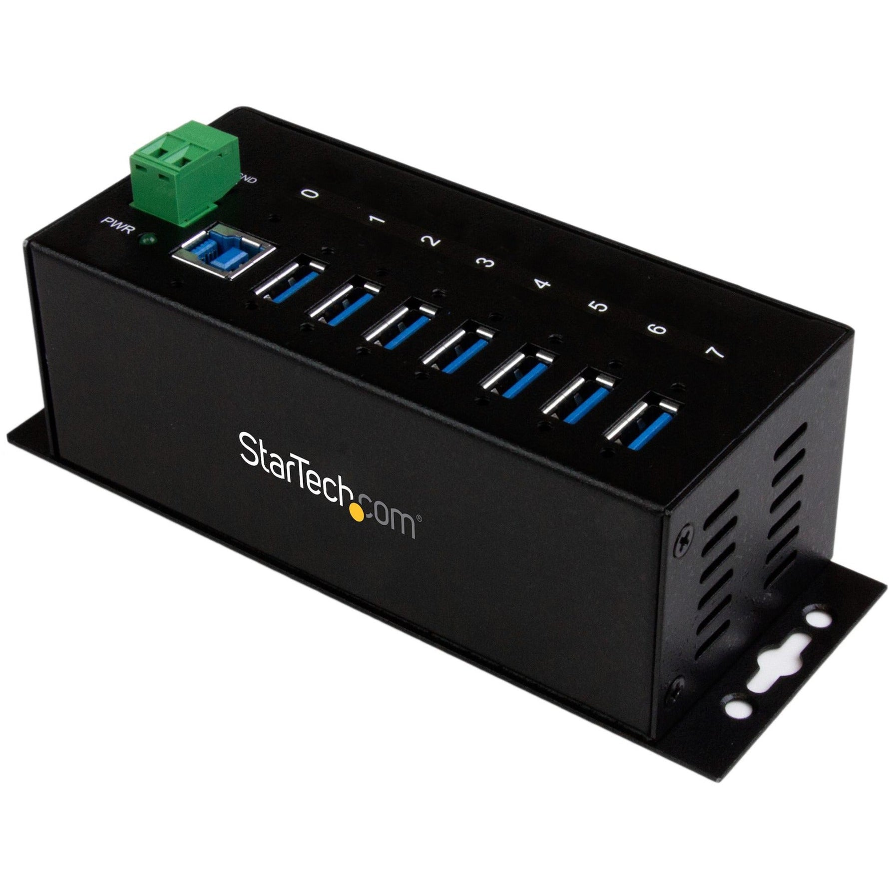 StarTech.com 7 Port Industrial USB 3.0 Hub with ESD - 5Gbps - Soundz Store AUSTRALIA