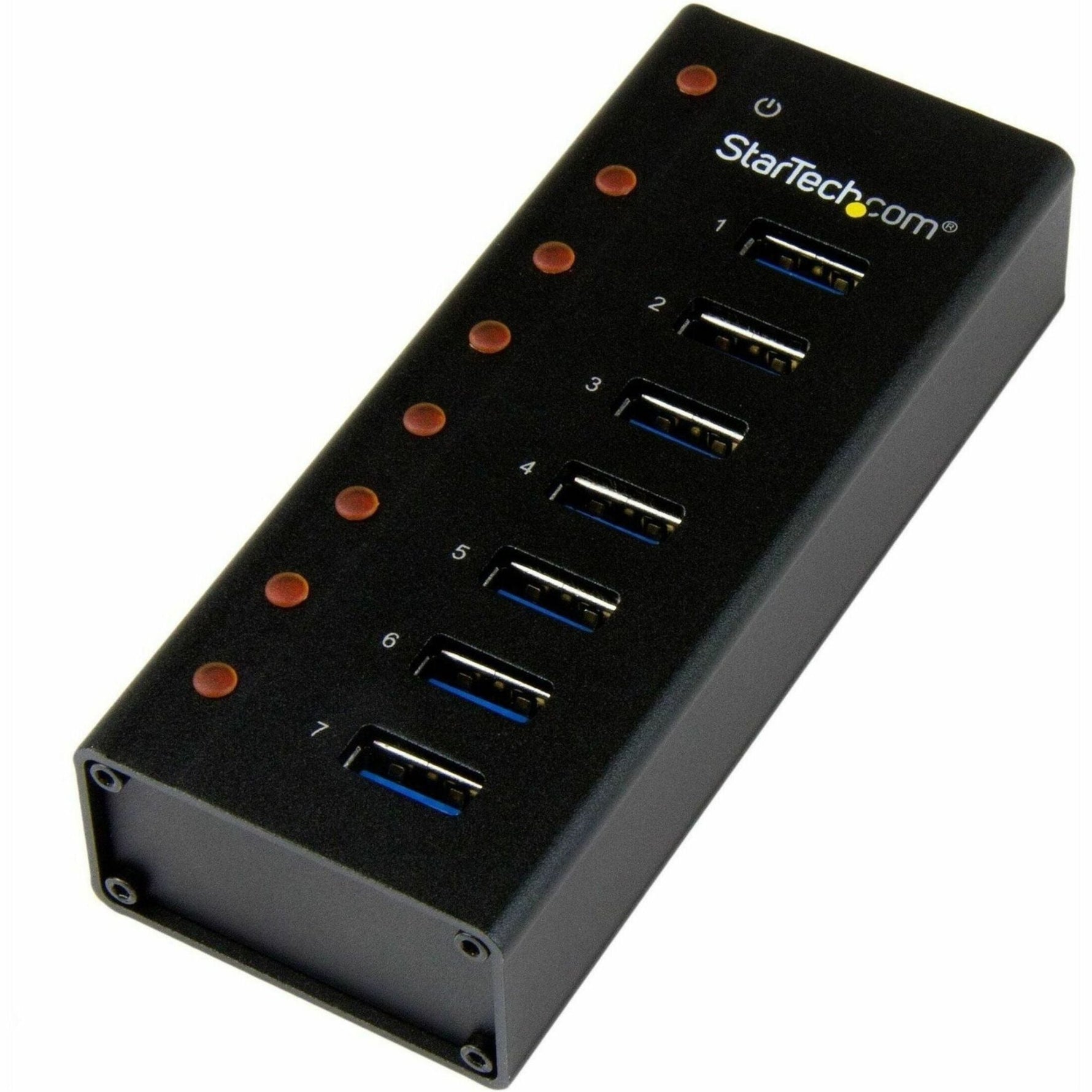 StarTech.com 7 Port USB 3.0 Hub - 5Gbps - Desktop or Wall-mountable Metal Enclosure - Soundz Store AUSTRALIA