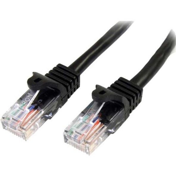 StarTech.com 7m Black Cat5e Patch Cable with Snagless RJ45 Connectors - Long Ethernet Cable - 7 m Cat 5e UTP Cable - Soundz Store AUSTRALIA