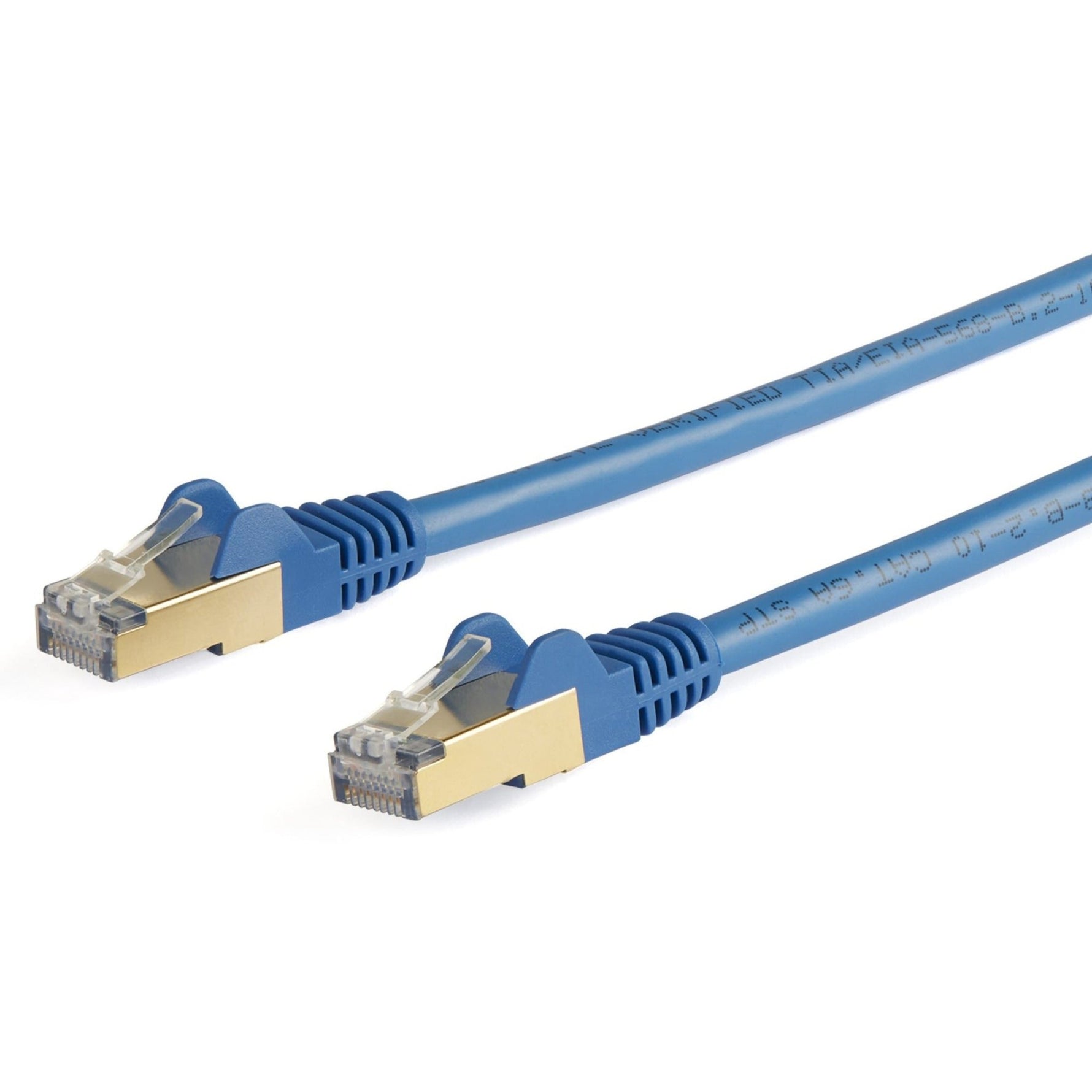 StarTech.com 7m CAT6a Ethernet Cable - 10 Gigabit Category 6a Shielded Snagless 100W PoE Patch Cord - 10GbE Blue UL Certified Wiring/TIA - Soundz Store AUSTRALIA