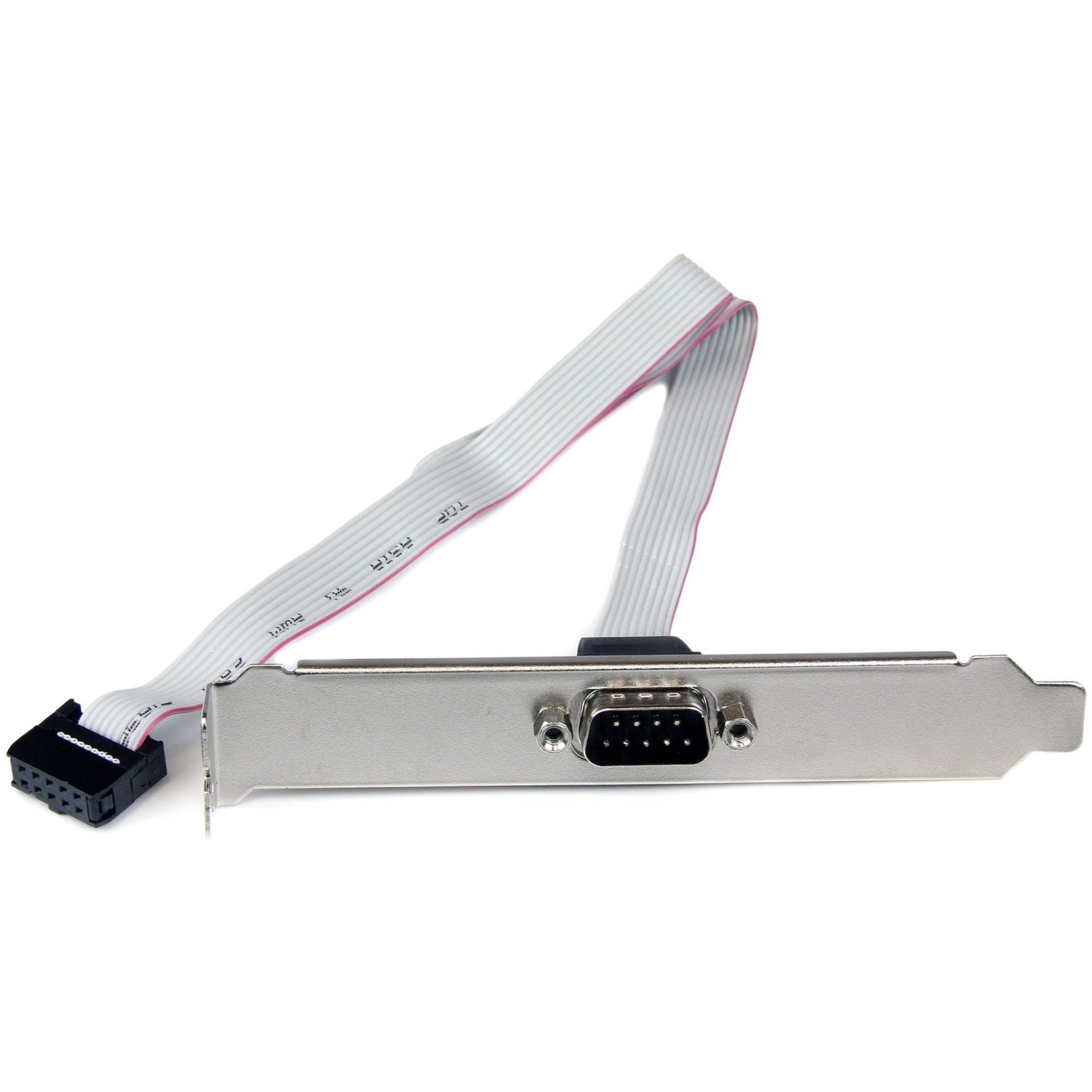 StarTech.com 9-pin Serial to 10-pin Header Slot Plate - Serial panel - DB-9 (M) - 10 pin IDC (F) - 41 cm - Soundz Store AUSTRALIA