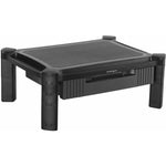 StarTech.com Adjustable Monitor Riser, Drawer, Monitors up to 32' (22lb/10kg), Adjustable Height, Monitor Stand, Computer Monitor Riser - Soundz Store AUSTRALIA
