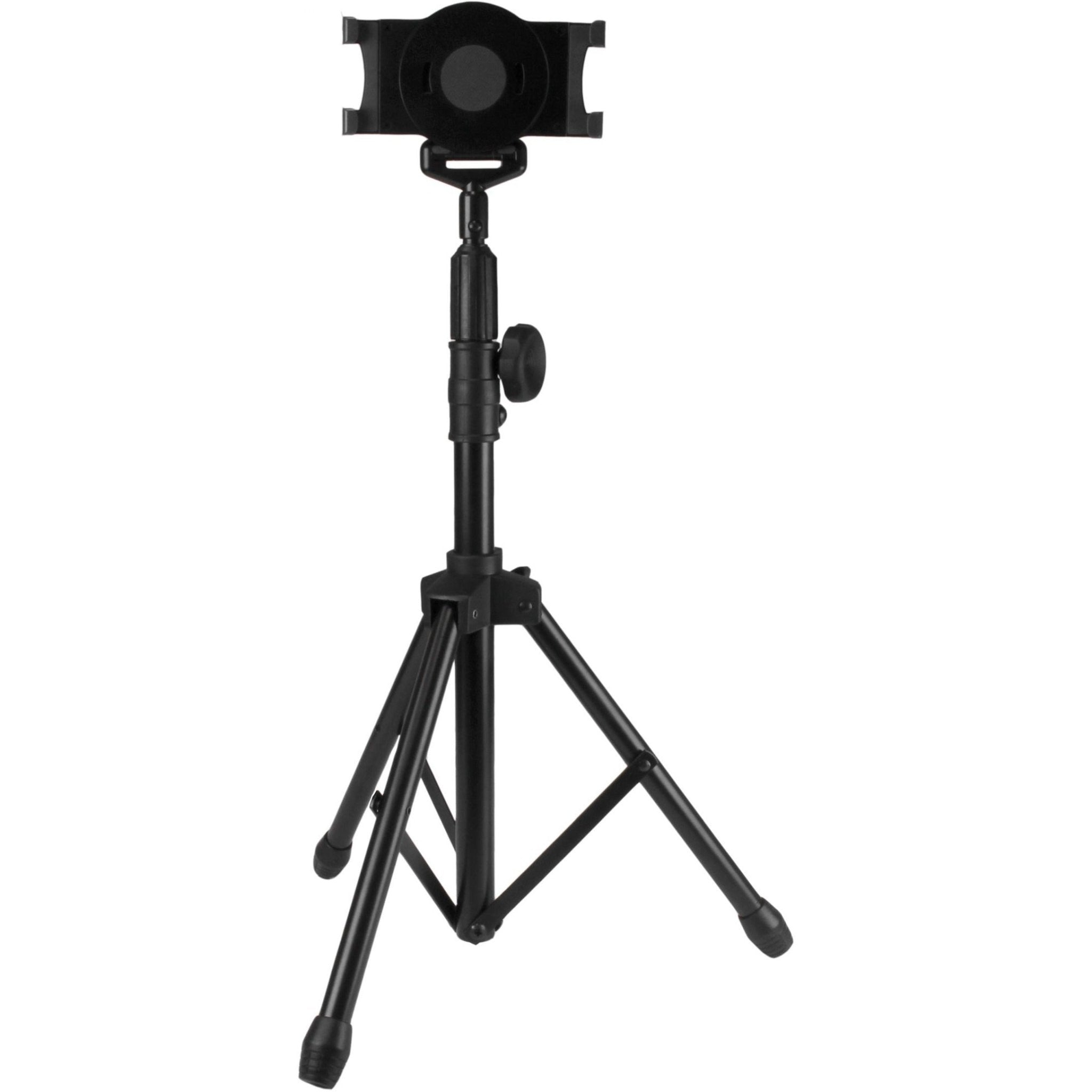 StarTech.com Adjustable Tablet Tripod Stand - For 6.5' to 7.8' Wide Tablets - Height adjustable from 29.3' to 62' (74.5 cm to 157 cm) - Rotate the tablet 360 degrees - Tilt the screen to your preferred viewing angle - Present content with a steady screen - Soundz Store AUSTRALIA