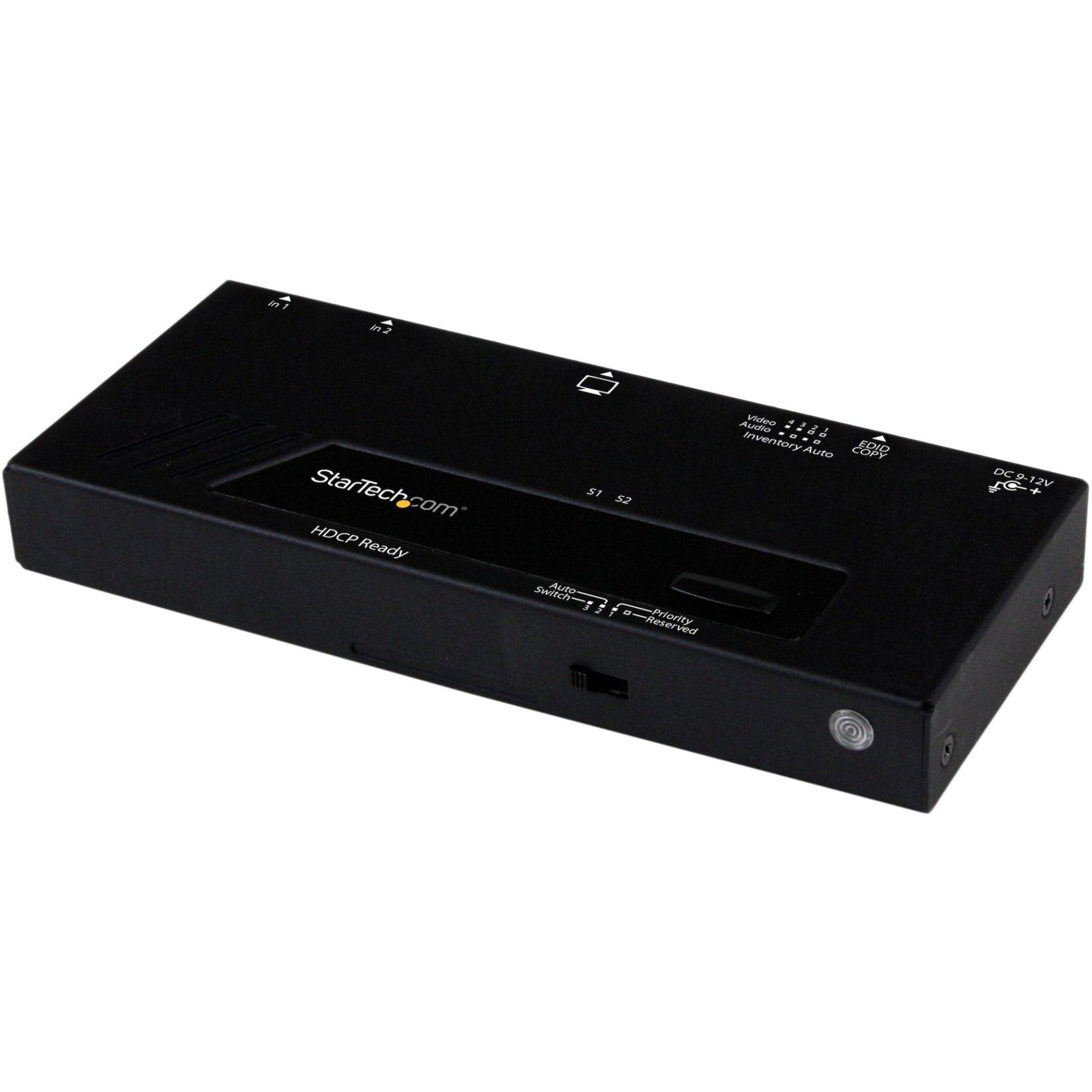 StarTech.com Audio/Video Switchbox - Cable - TAA Compliant - Soundz Store AUSTRALIA