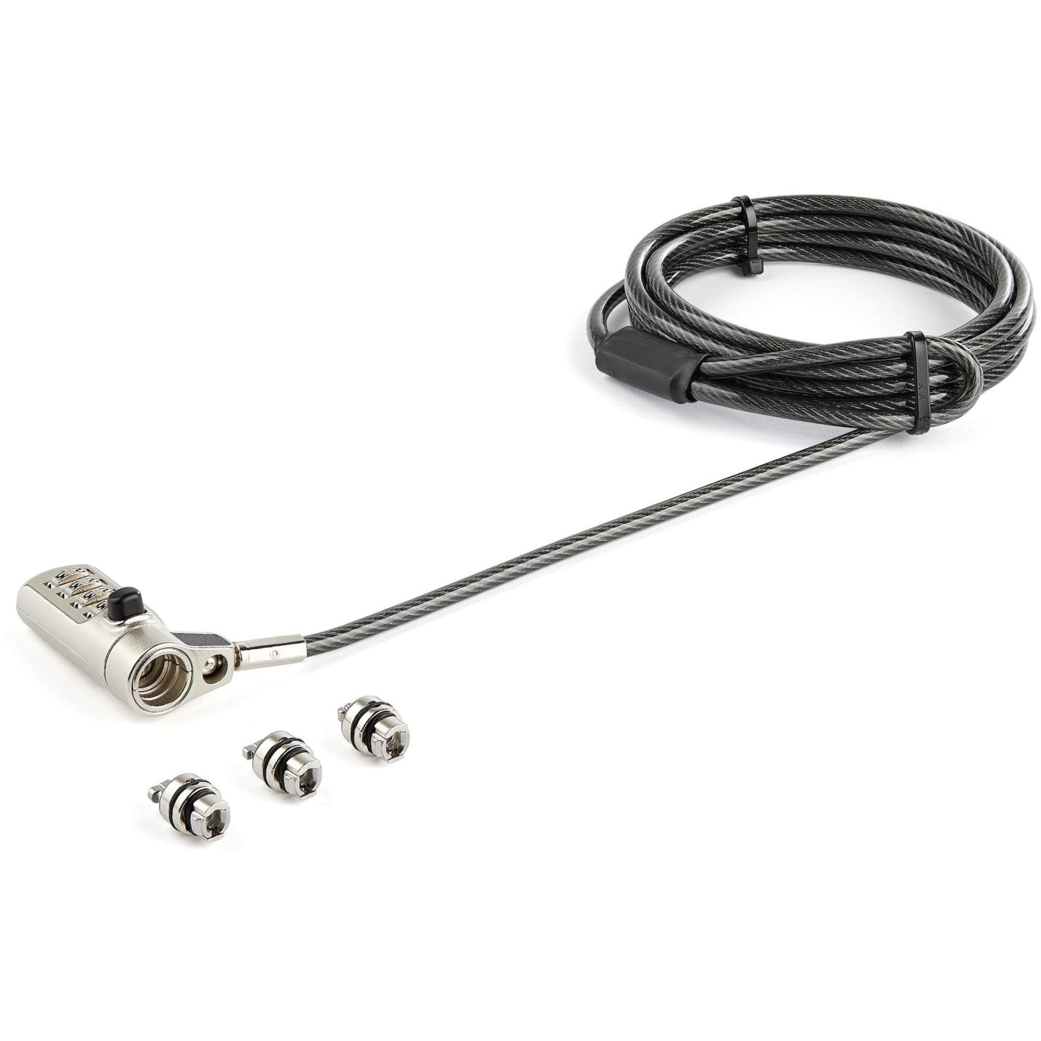 StarTech.com Cable Lock For Notebook, Desktop Computer, Monitor - Soundz Store AUSTRALIA