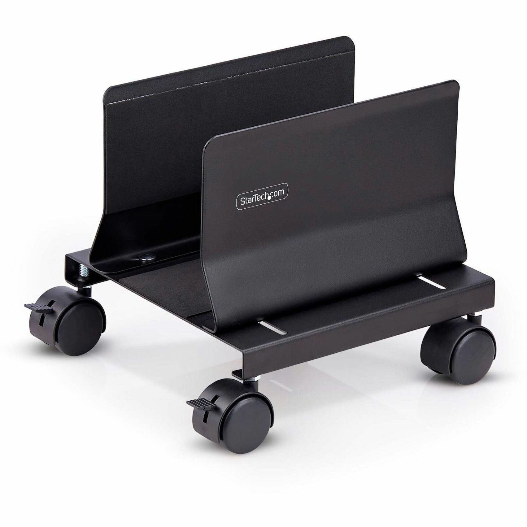 StarTech.com Computer Tower Cart, Rolling CPU Caddy on Wheels, Max 46.3lb/21kg, Adjustable PC Case Mount, Floor Stand Dolly, Steel, TAA - Soundz Store AUSTRALIA