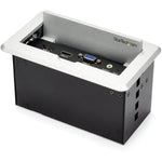 StarTech.com Conference Table Connectivity Box for A/V - USB Charging - LAN - HDMI / VGA / DisplayPort Inputs - HDMI Output - 4K - Soundz Store AUSTRALIA