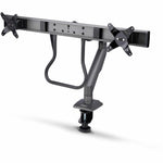StarTech.com Desk Mount Dual Monitor Arm w/Crossbar, Up To 27' Display, VESA 75x75/100x100, Max 33lb/15kg, C-Clamp, Mechanical Spring, TAA - Soundz Store AUSTRALIA