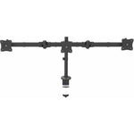 StarTech.com Desk Mount Triple Monitor Arm, 3 VESA 27' (17.6lb/8kg) Displays, Ergonomic Height Adjustable Articulating Pole Mount - Soundz Store AUSTRALIA