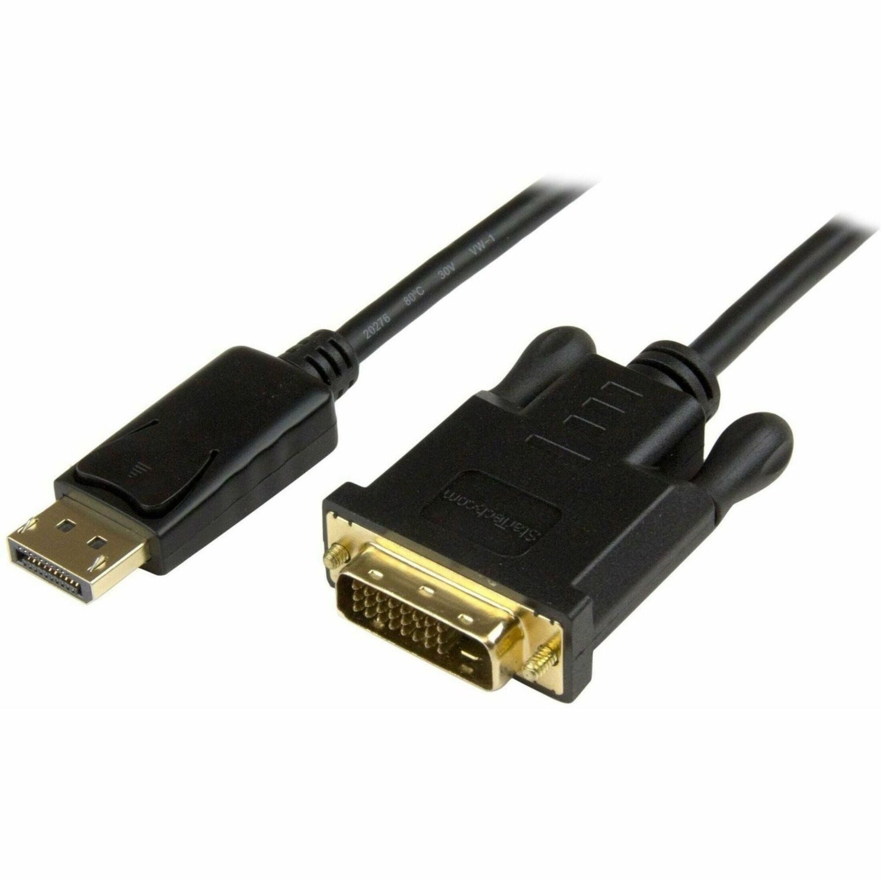 StarTech.com DisplayPort to DVI Converter Cable - DP to DVI Adapter - 3ft - 1920x1200 - Soundz Store AUSTRALIA
