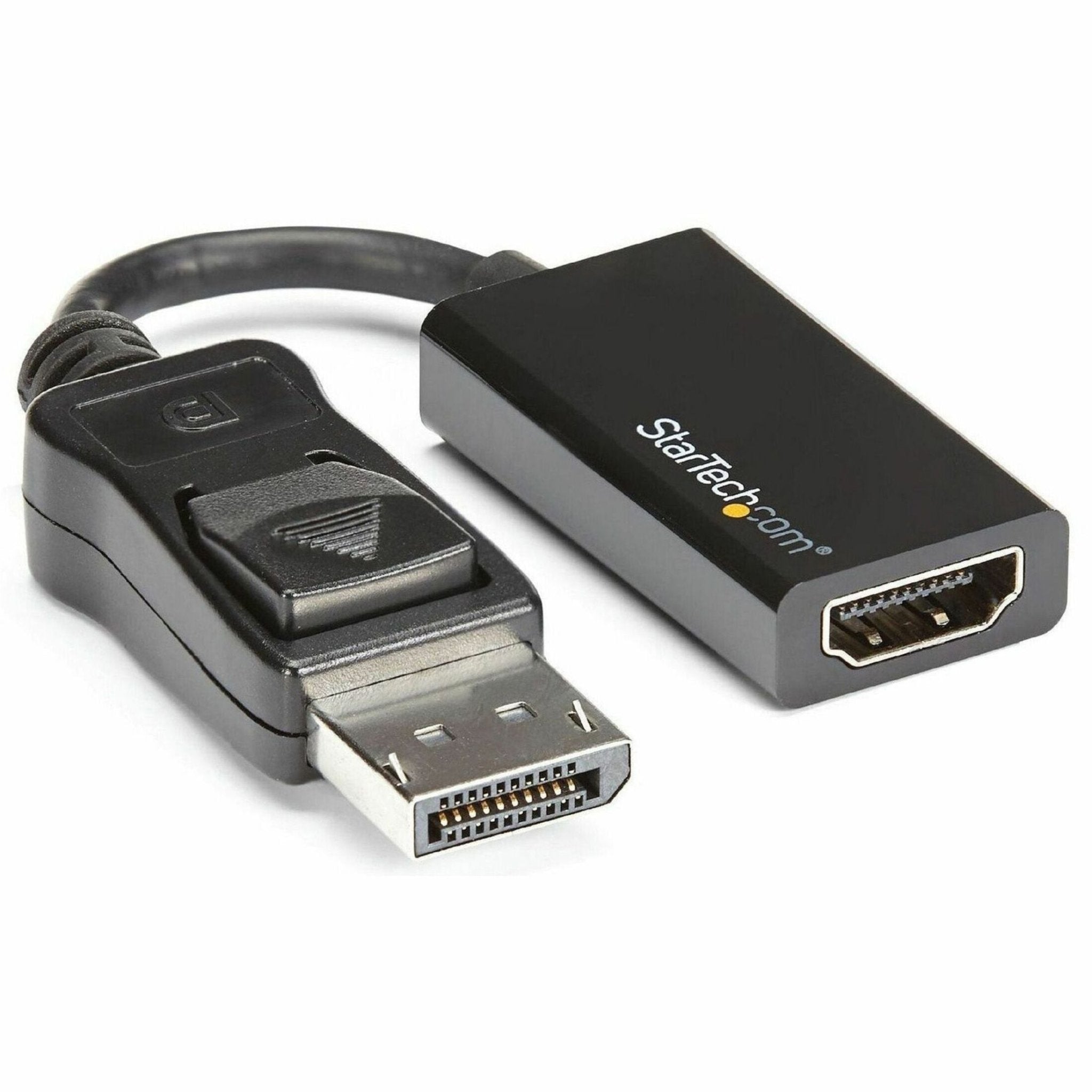 StarTech.com DisplayPort to HDMI Adapter, 4K 60Hz Active DP 1.4 to HDMI 2.0 Video Converter for Monitor/Display, Latching DP Connector - Soundz Store AUSTRALIA