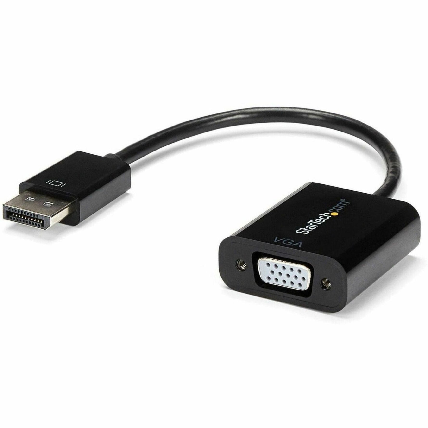 StarTech.com DisplayPort to VGA Adapter, Active DP to VGA Converter, 1080p Video, DP to VGA Adapter Dongle (Digital to Analog), DP 1.2 - Soundz Store AUSTRALIA