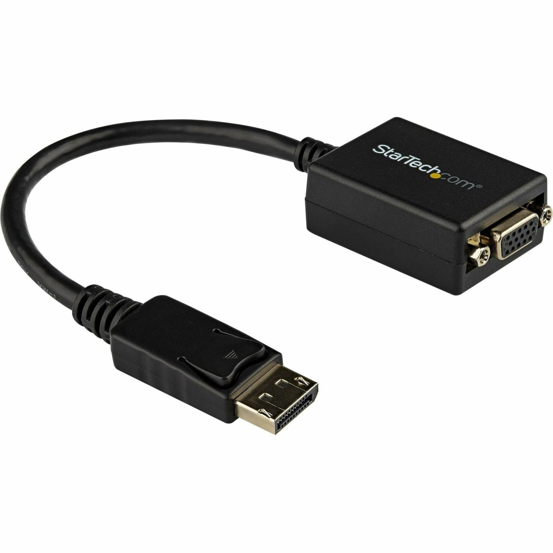 StarTech.com DisplayPort to VGA Adapter, Active DP to VGA Converter, 1080p Video DP to VGA Monitor Adapter Dongle, DisplayPort Certified - Soundz Store AUSTRALIA