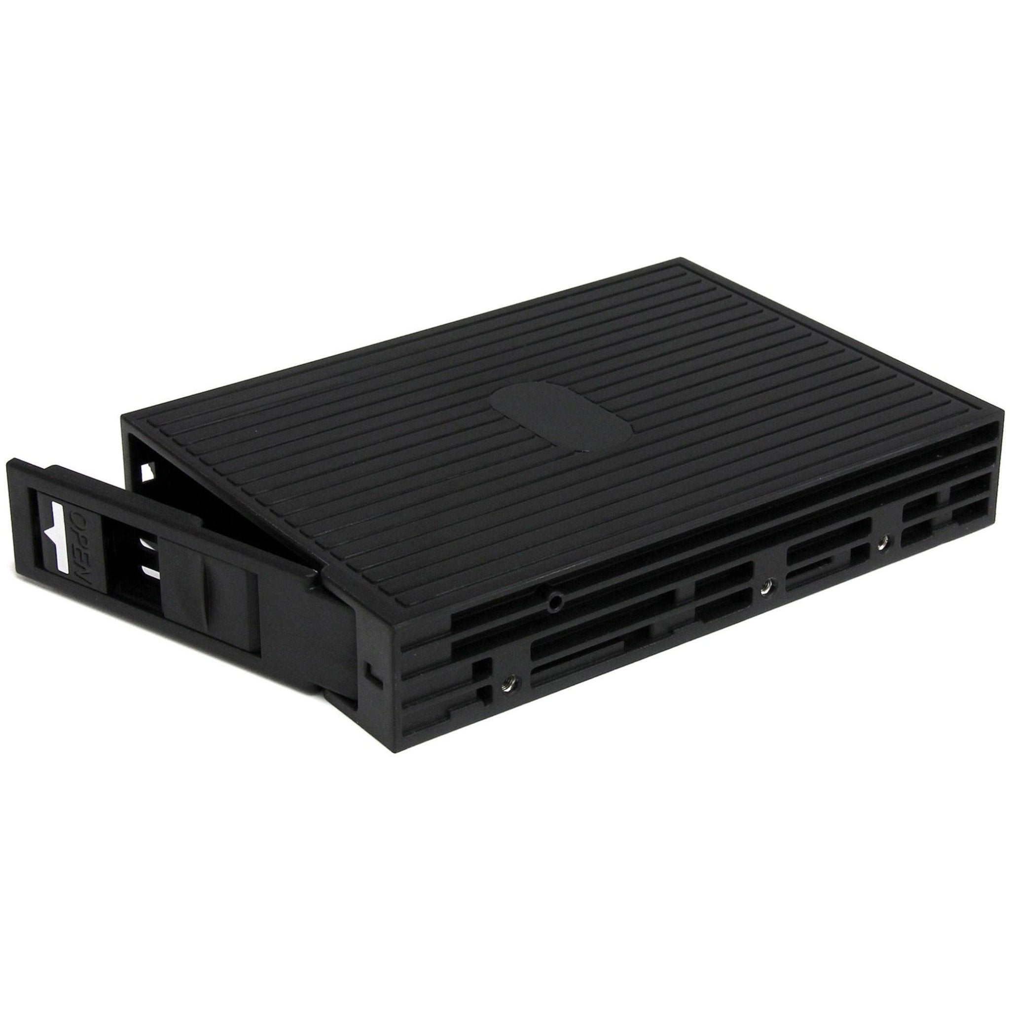 StarTech.com Drive Bay Adapter for 3.5' Serial Attached SCSI (SAS), SATA/600 - Serial ATA/600 Host Interface Internal - Black - Soundz Store AUSTRALIA