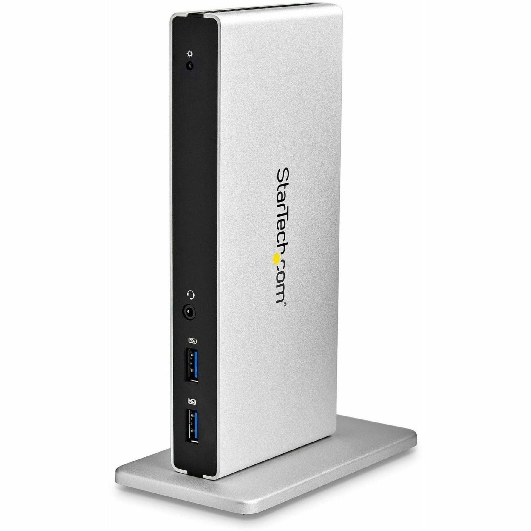 StarTech.com Dual-Monitor USB 3.0 Docking Station - DVI Outputs - Mac & Windows - DVI to VGA & DVI to HDMI Adapters Included - USB3SDOCKDD - Soundz Store AUSTRALIA