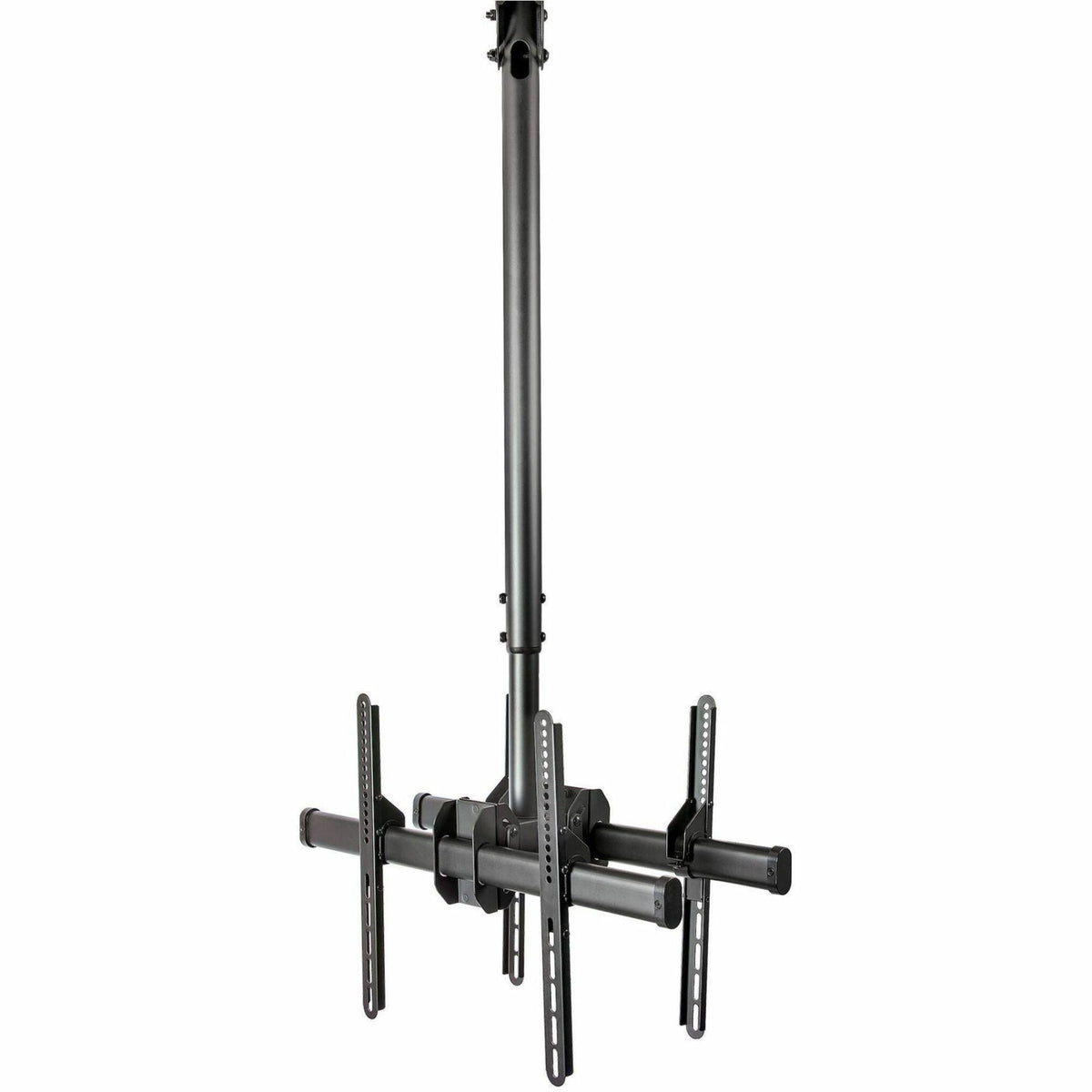 StarTech.com Dual TV Ceiling Mount, Back-to-Back Hanging Dual Screen VESA Pole Mount for 32'-75' TVs - Height Adjustable Telescopic Pole - Soundz Store AUSTRALIA
