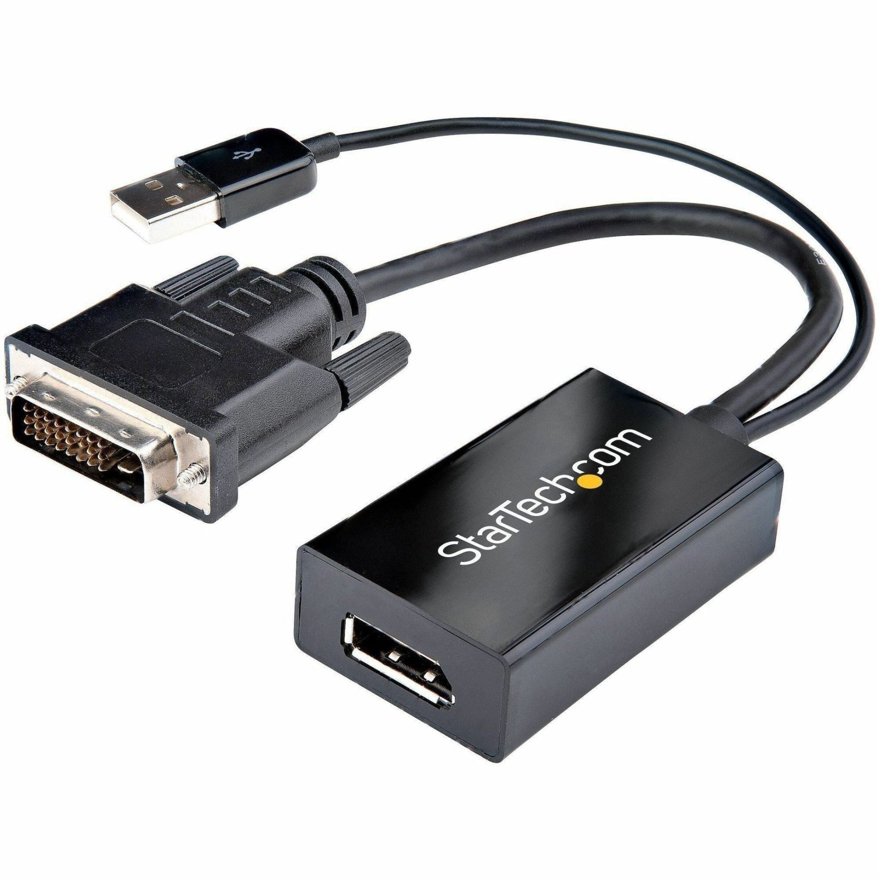 StarTech.com DVI to DisplayPort Adapter with USB Power - DVI-D to DP Video Adapter - DVI to DisplayPort Converter - 1920 x 1200 - Soundz Store AUSTRALIA