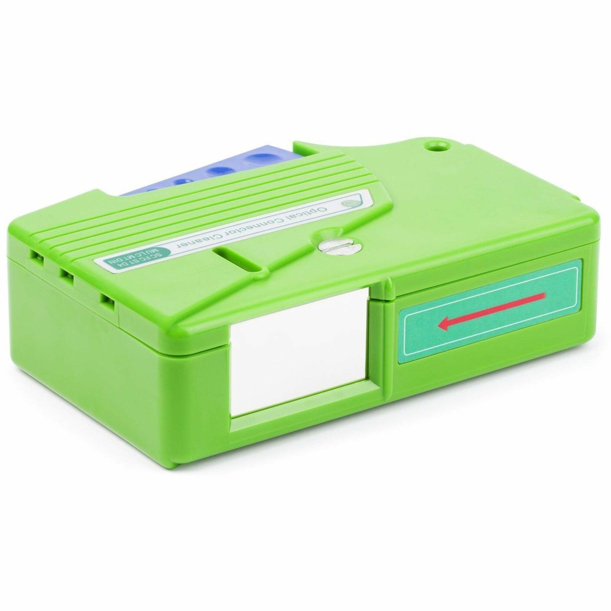 StarTech.com Fiber Optic Cleaner, Fiber Connector Cleaning Cassette, LC Fiber Cleaner, for LC/SC/ST/FC Optical Fiber Cables - Soundz Store AUSTRALIA