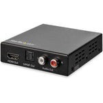 StarTech.com HDMI Audio Extractor with 40K 60Hz - HDMI Audio De-embedder - HDR - Toslink Optical Audio - Dual RCA Audio - HDMI 2.0 - Soundz Store AUSTRALIA