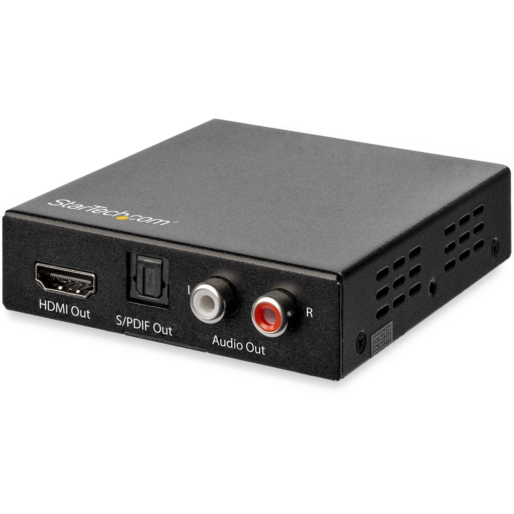 StarTech.com HDMI Audio Extractor with 40K 60Hz - HDMI Audio De-embedder - HDR - Toslink Optical Audio - Dual RCA Audio - HDMI 2.0 - Soundz Store AUSTRALIA