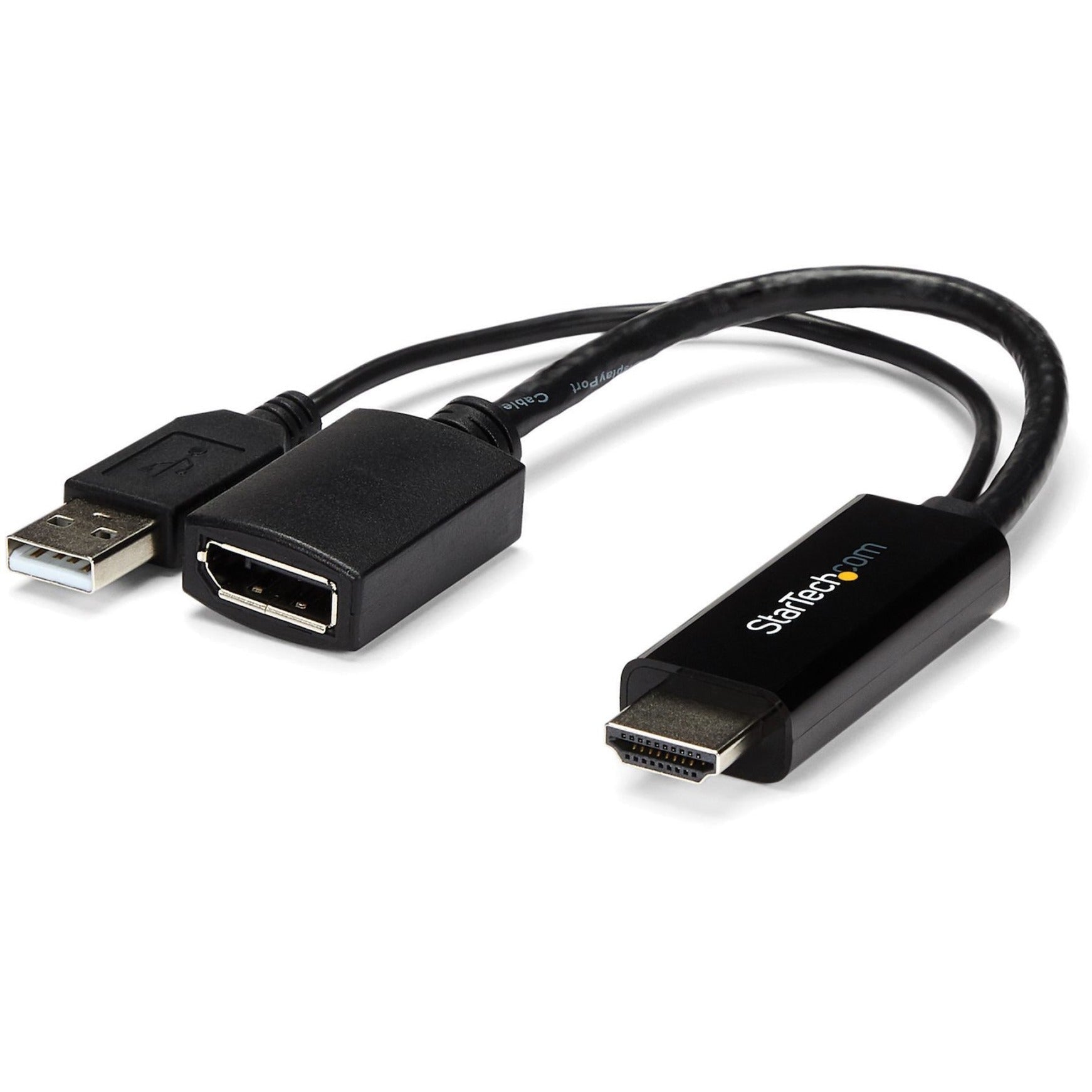 StarTech.com HDMI to DisplayPort Adapter - 4K 30Hz - HDMI to DisplayPort Converter - Compact HDMI to DP Adapter - USB-Powered - Soundz Store AUSTRALIA