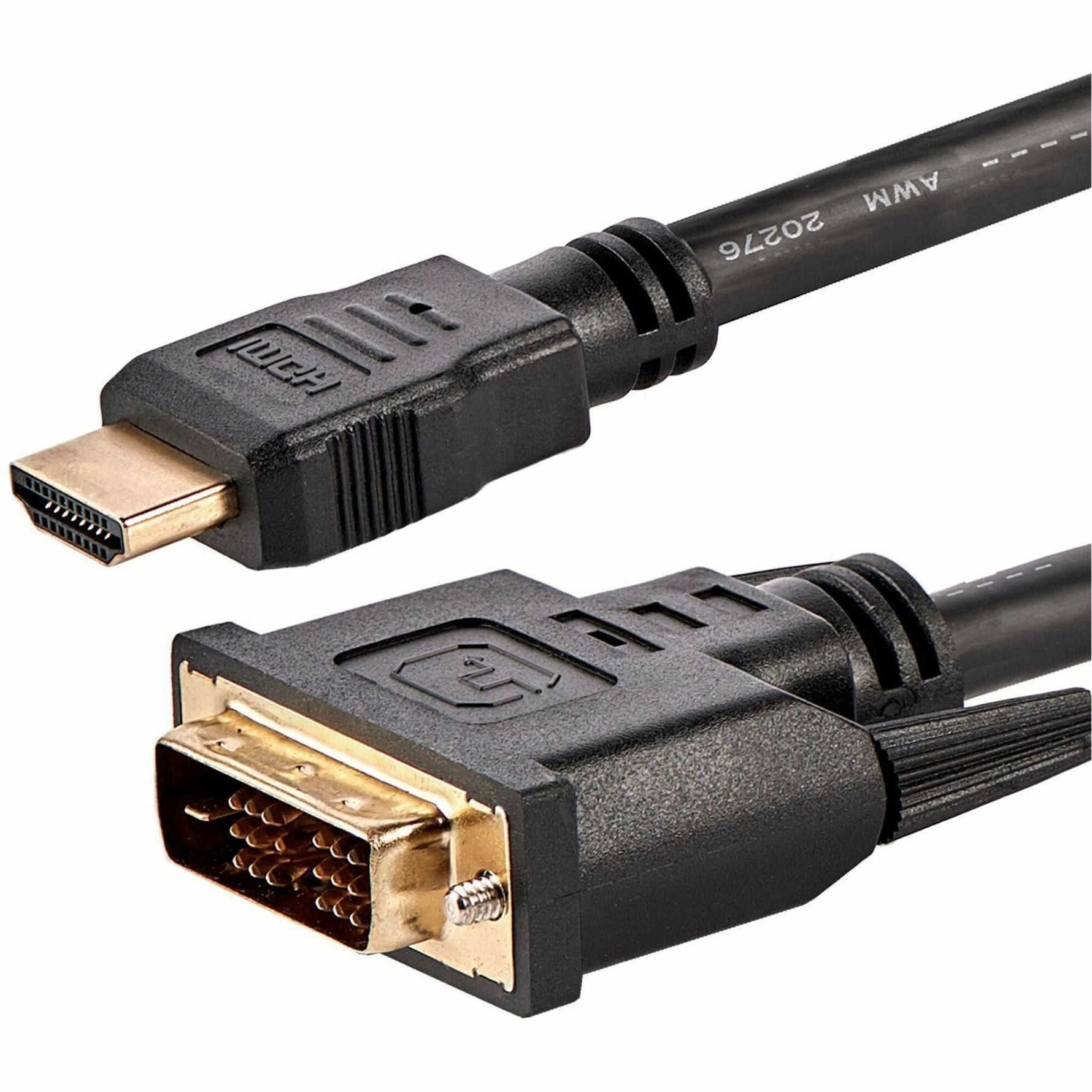 StarTech.com HDMI to DVI Cable - 6 ft / 2m - HDMI to DVI-D Cable - HDMI Monitor Cable - HDMI to DVI Adapter Cable - Soundz Store AUSTRALIA