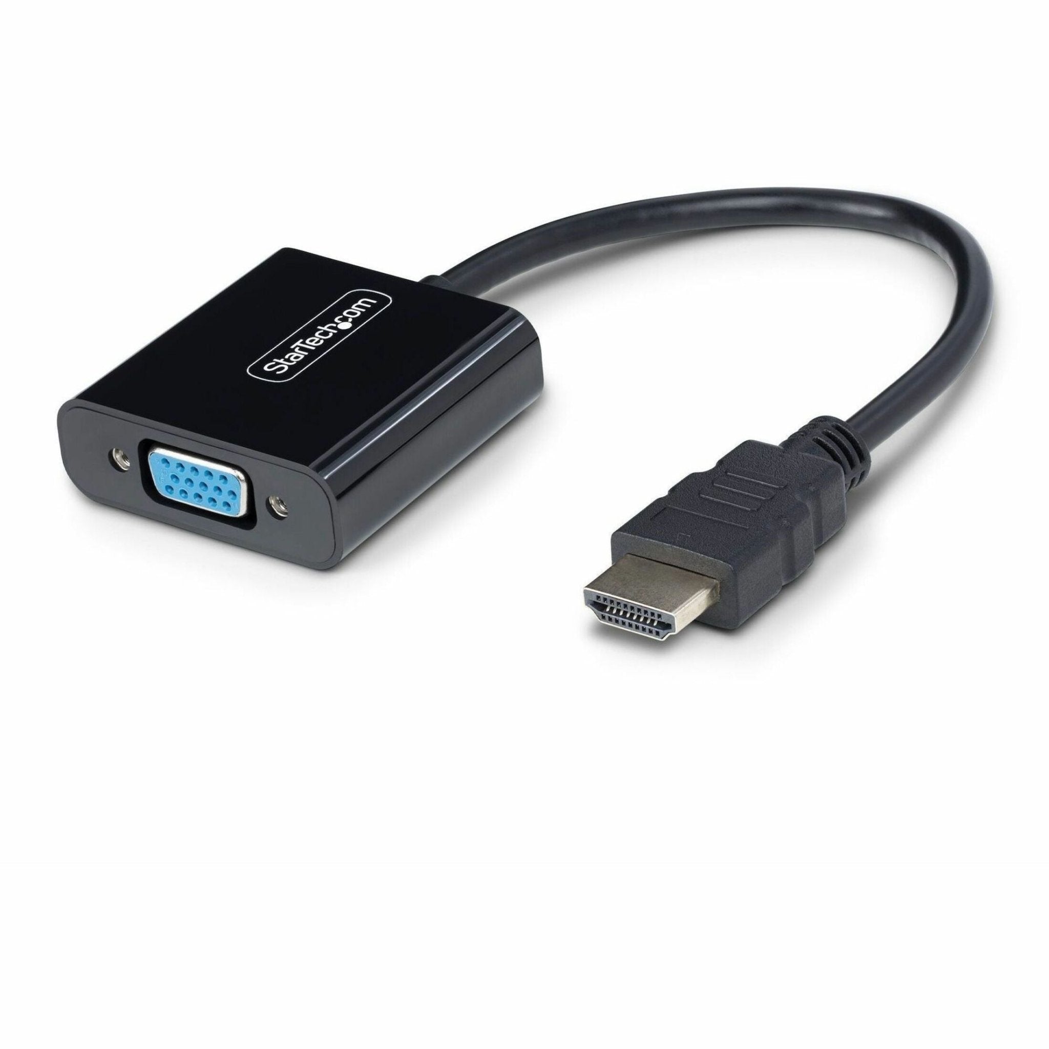 StarTech.com HDMI to VGA Adapter, Active Video Converter For Laptop/Desktop, 1920x1080 (1080p), HDMI Source to VGA Monitor/Display - Soundz Store AUSTRALIA