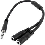 StarTech.com Headset adapter for headsets with separate headphone / microphone plugs - 3.5mm 4 position to 3 position and 2 position 3.5mm M/F - Soundz Store AUSTRALIA