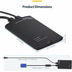 StarTech.com KVM Console to USB 2.0 Portable Laptop Crash Cart Adapter, Compact Notebook/Netbook KVM to USB Portable KVM Console, TAA - Soundz Store AUSTRALIA