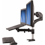 StarTech.com Laptop Monitor Stand, Computer Monitor Stand, Articulating, VESA Mount Monitor Desk Mount, For up to 27'(17.6lb/8kg) Displays - Soundz Store AUSTRALIA
