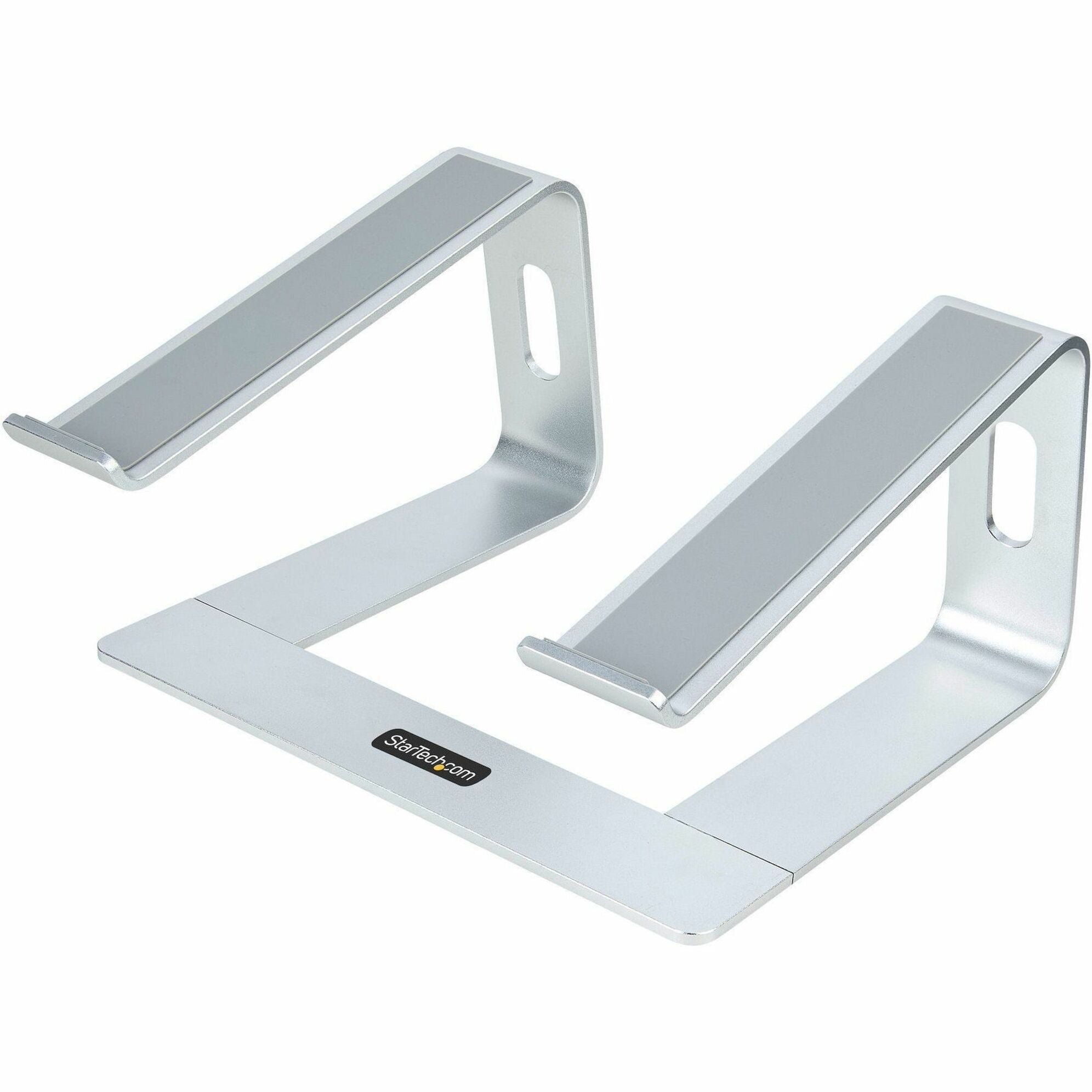 StarTech.com Laptop Stand for Desk, Supports 5kg / 11lb, Aluminum, Silver, Ergonomic Laptop Riser, Portable Laptop Holder for Desk - Soundz Store AUSTRALIA