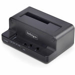StarTech.com M.2 NVMe to 2.5/3.5' SATA Drive Duplicator, Dual Bay Standalone Cloner/Dock, Bidirectional NVMe to SATA/SATA to NVMe, TAA - Soundz Store AUSTRALIA