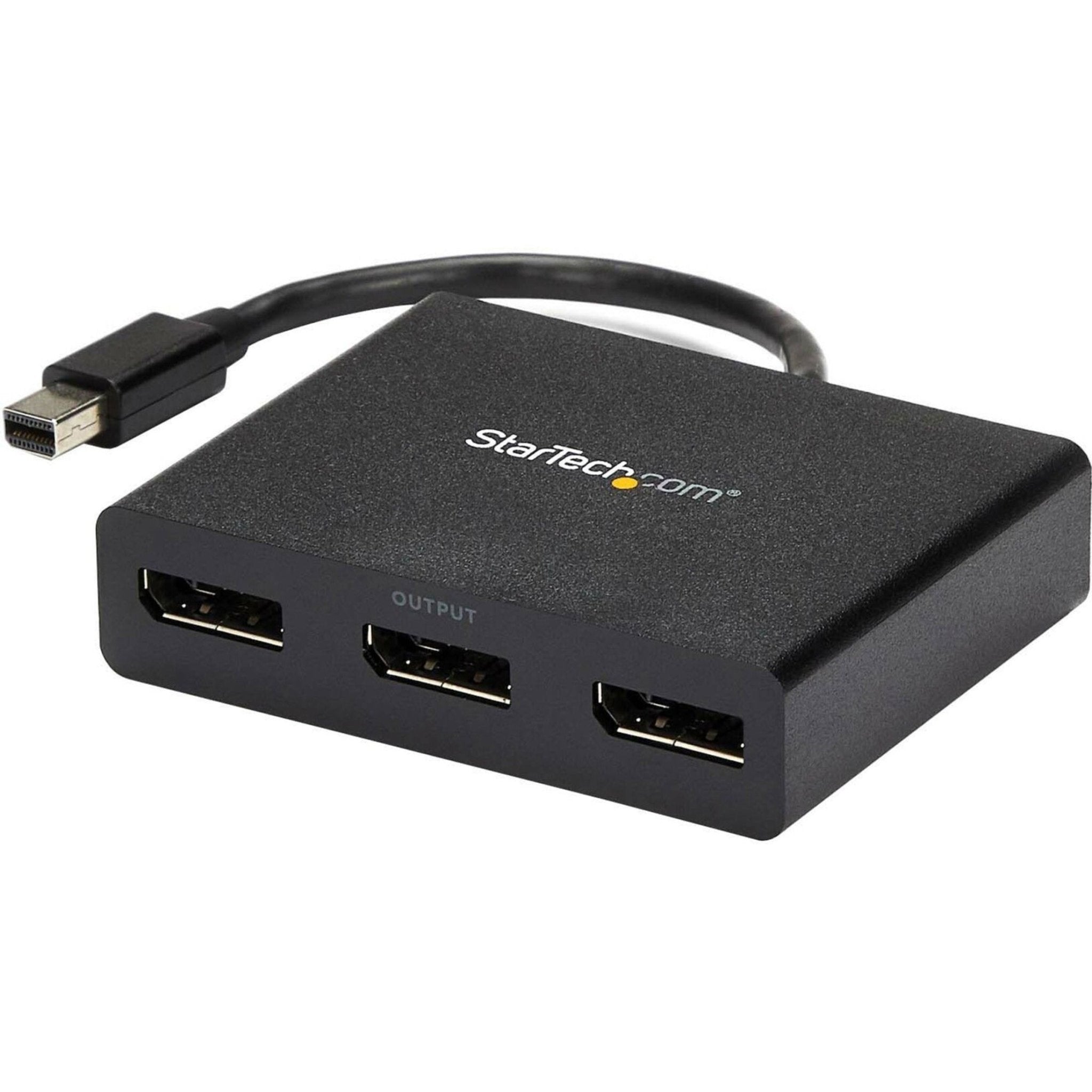 StarTech.com Mini DisplayPort to DisplayPort Multi Monitor Splitter - 3-Port MST Hub - mDP 1.2 to 3x DP MST Hub - Soundz Store AUSTRALIA