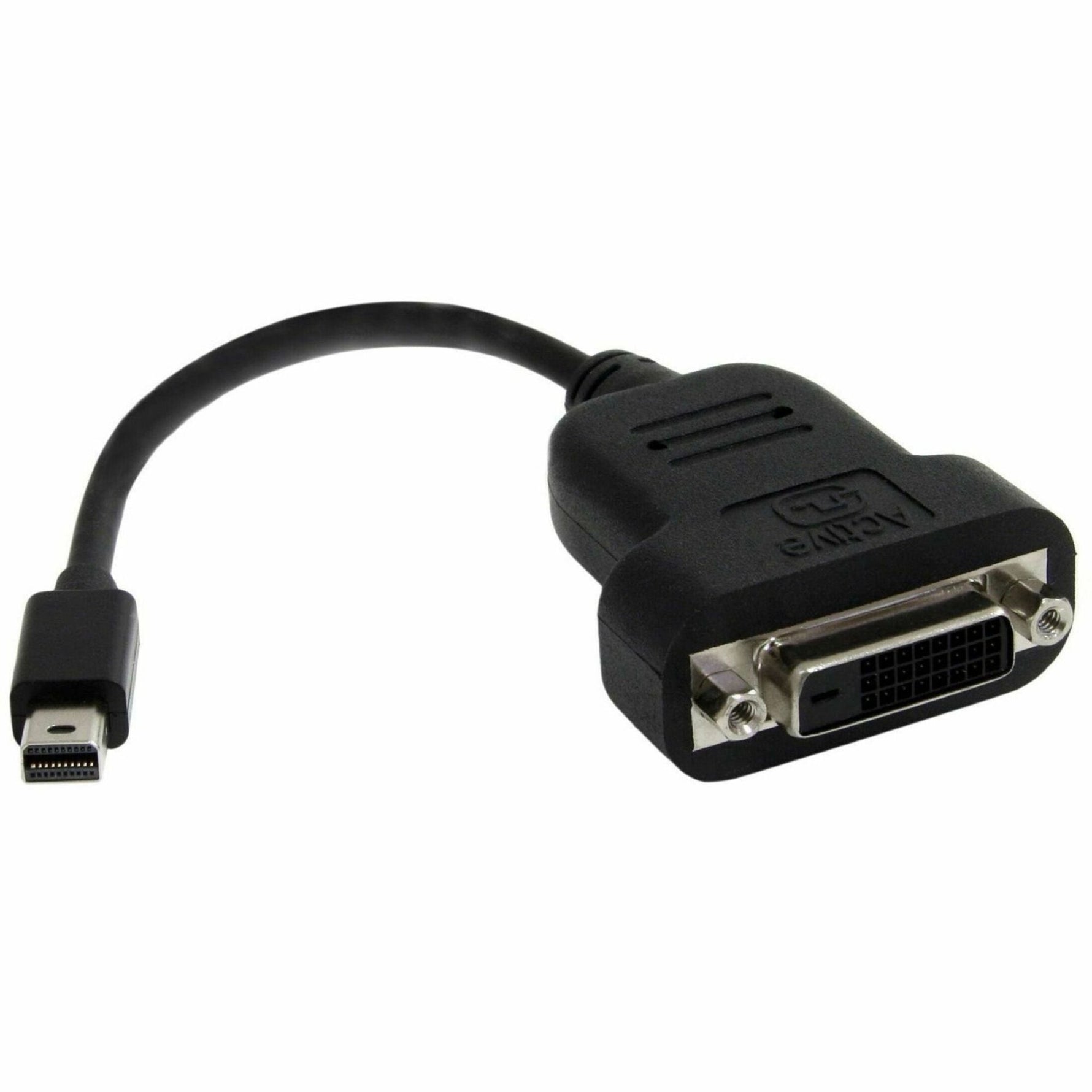 StarTech.com Mini DisplayPort to DVI Adapter, Active Mini DisplayPort to DVI-D Adapter Converter, 1080p Video, mDP to DVI Monitor/Display - Soundz Store AUSTRALIA