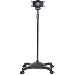 StarTech.com Mobile Tablet Stand with wheels, Height Adjustable, Universal Rolling Tablet Stand for 7 to 11 inch w/ Detachable Holder, TAA - Soundz Store AUSTRALIA