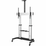 StarTech.com Mobile TV Stand, Heavy Duty Universal TV Cart for 60-100 inch Display (100kg/220lb), Height Adjustable Rolling TV Floor Stand - Soundz Store AUSTRALIA