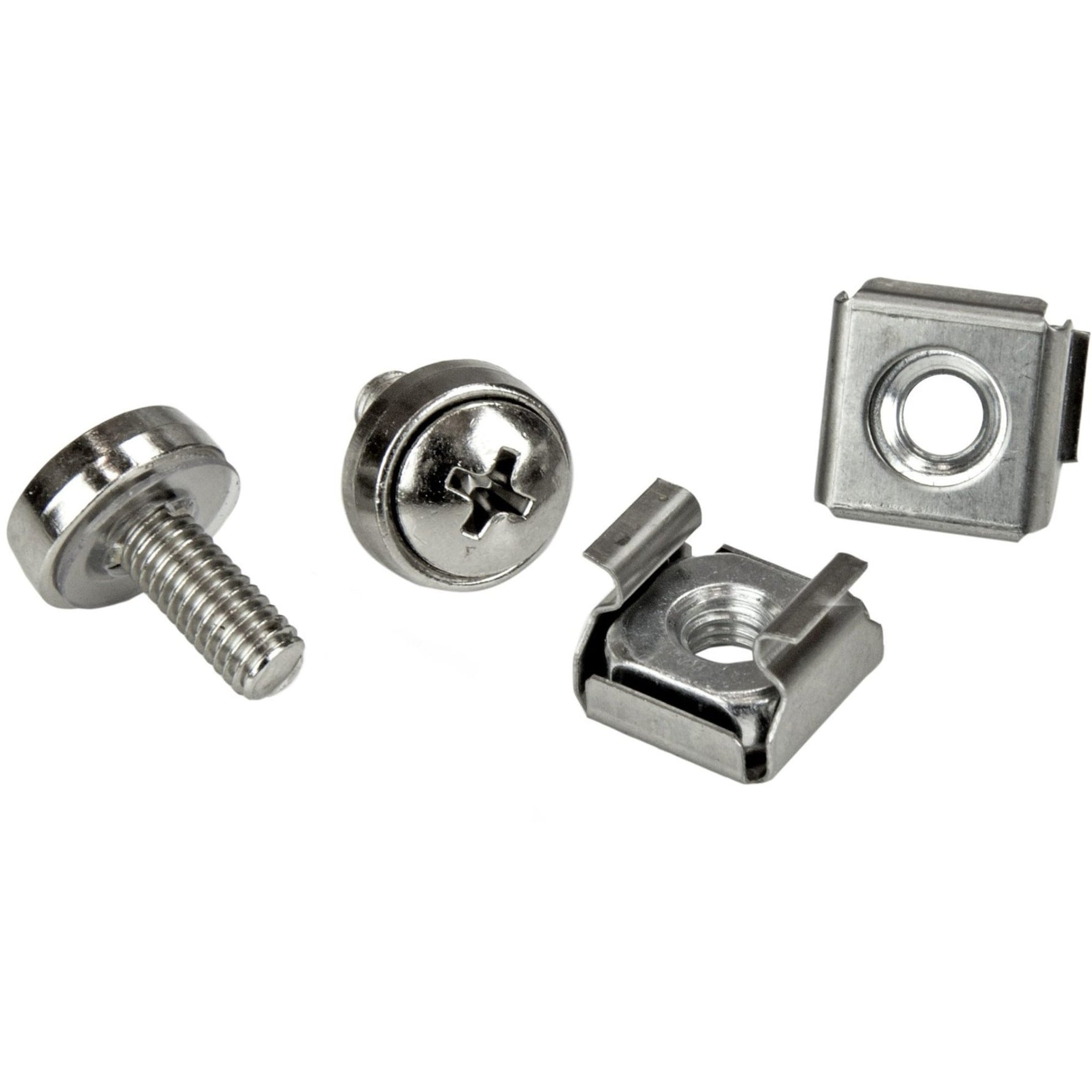 StarTech.com Rack Screws - 20 Pack - Installation Tool - 12 mm M5 Screws - M5 Nuts - Cabinet Mounting Screws and Cage Nuts - Soundz Store AUSTRALIA
