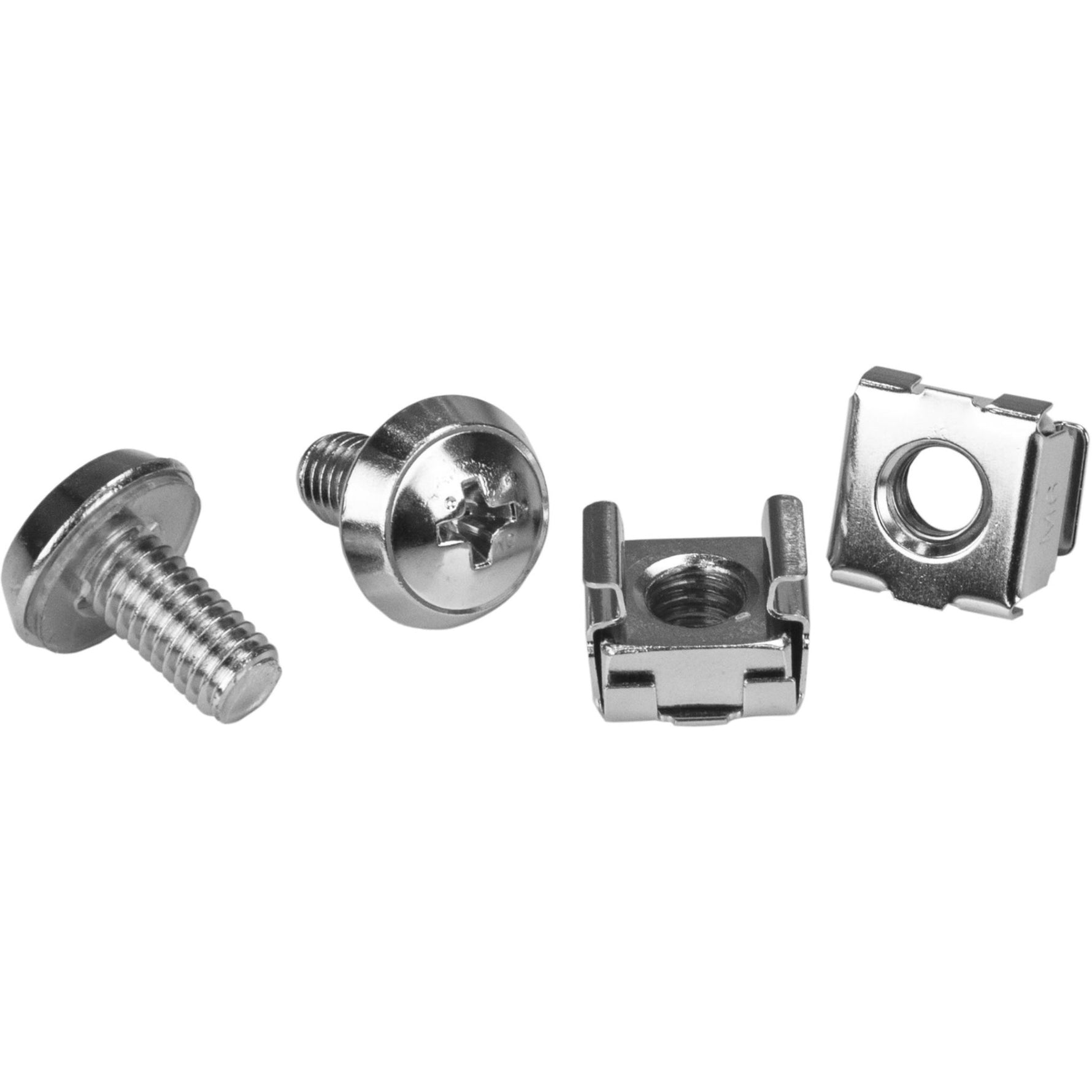StarTech.com Rack Screws - 20 Pack - Installation Tool - 12 mm M6 Screws - M6 Nuts - Cabinet Mounting Screws and Cage Nuts - Soundz Store AUSTRALIA